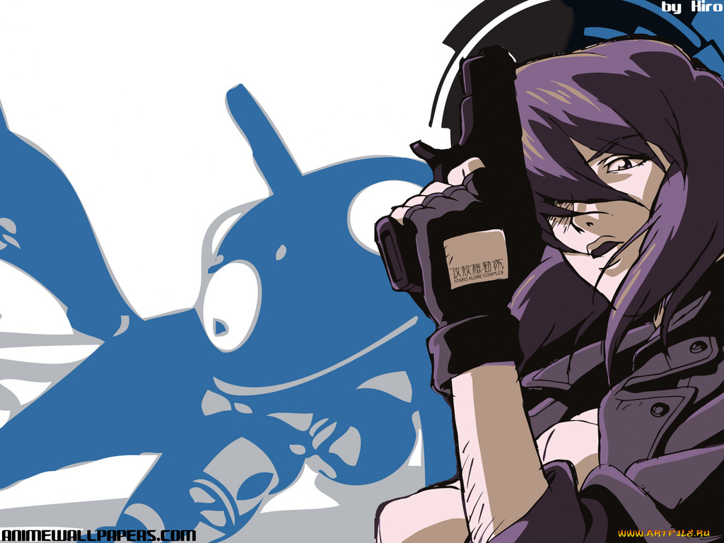 аниме, ghost, in, the, shell