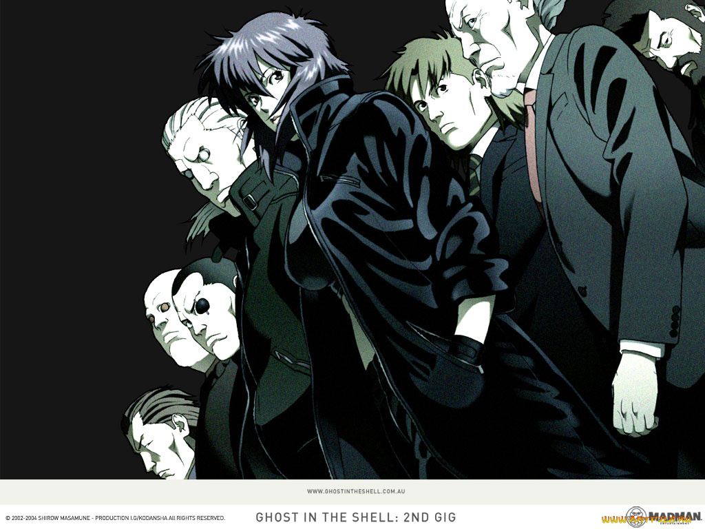 аниме, ghost, in, the, shell