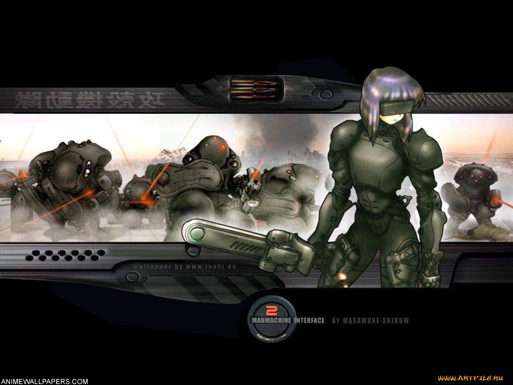 аниме, ghost, in, the, shell