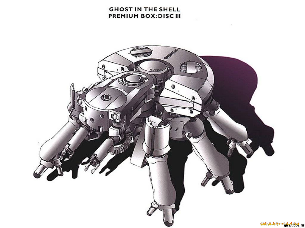 аниме, ghost, in, the, shell