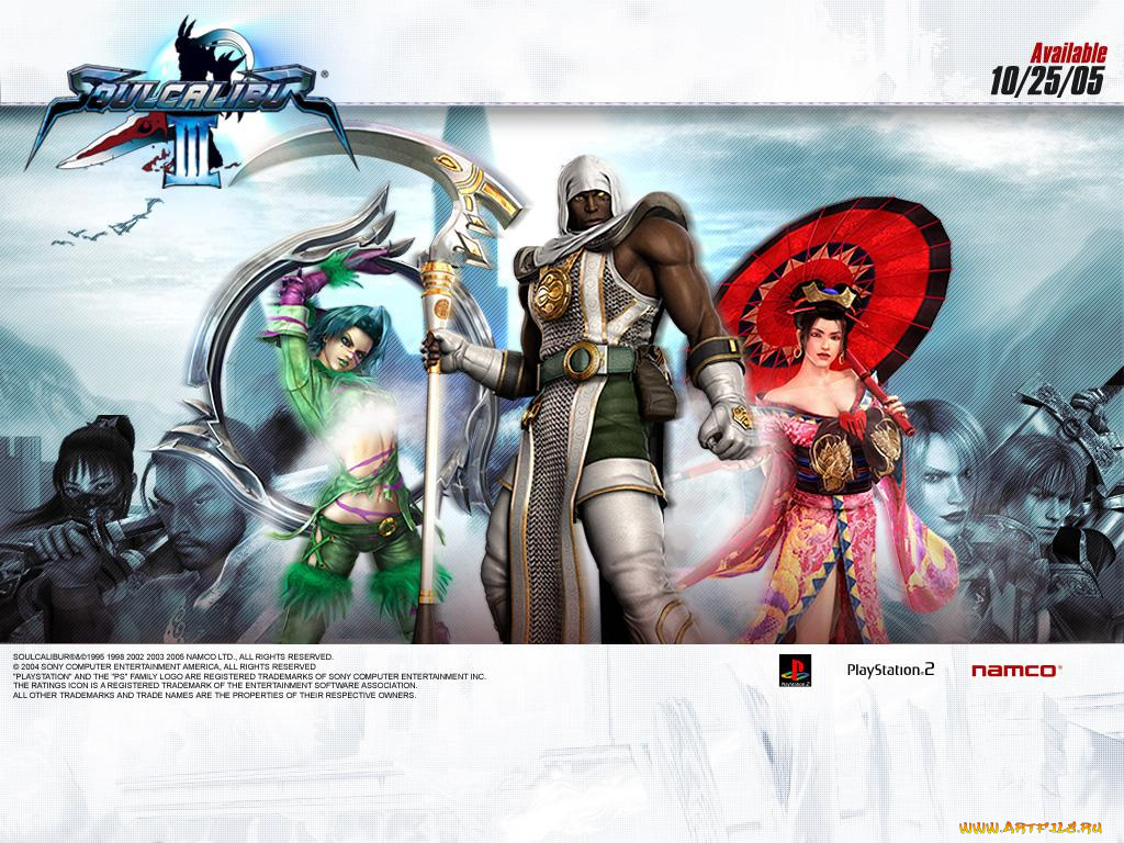 видео, игры, soulcalibur, iii