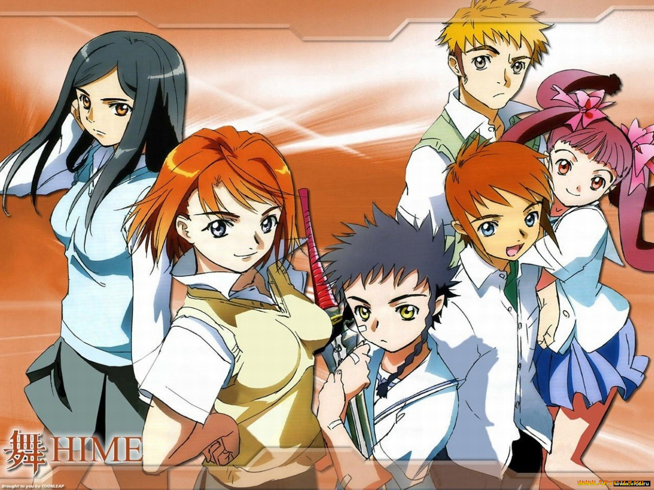 аниме, mai, hime