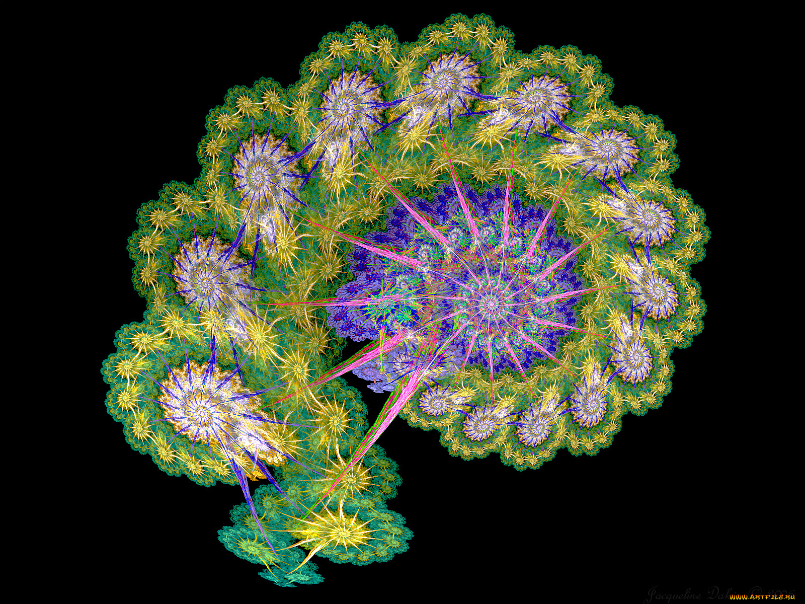 3д, графика, fractal, фракталы, фрактал