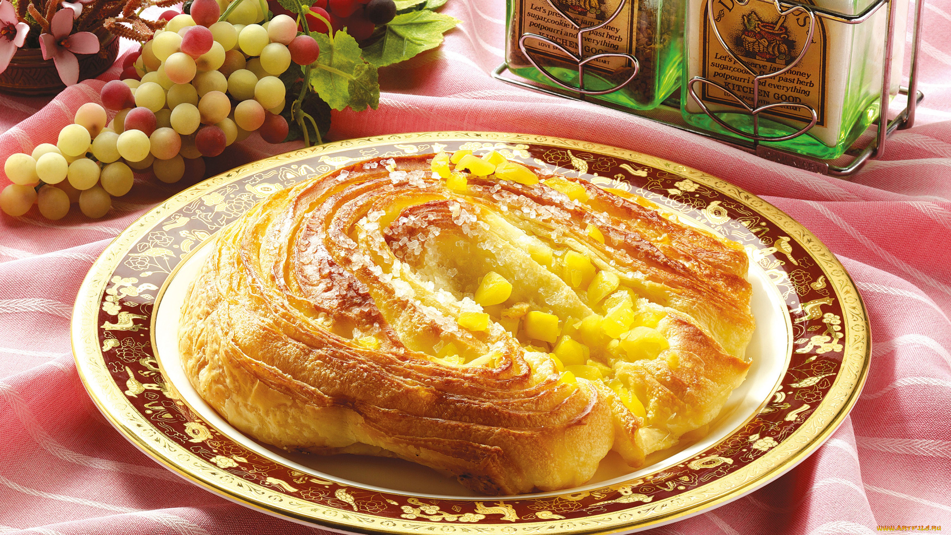 еда, хлеб, выпечка, тарелка