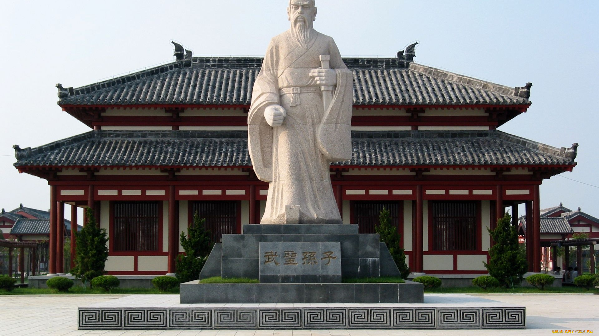 города, буддистские, другие, храмы, монастырь, скульптура