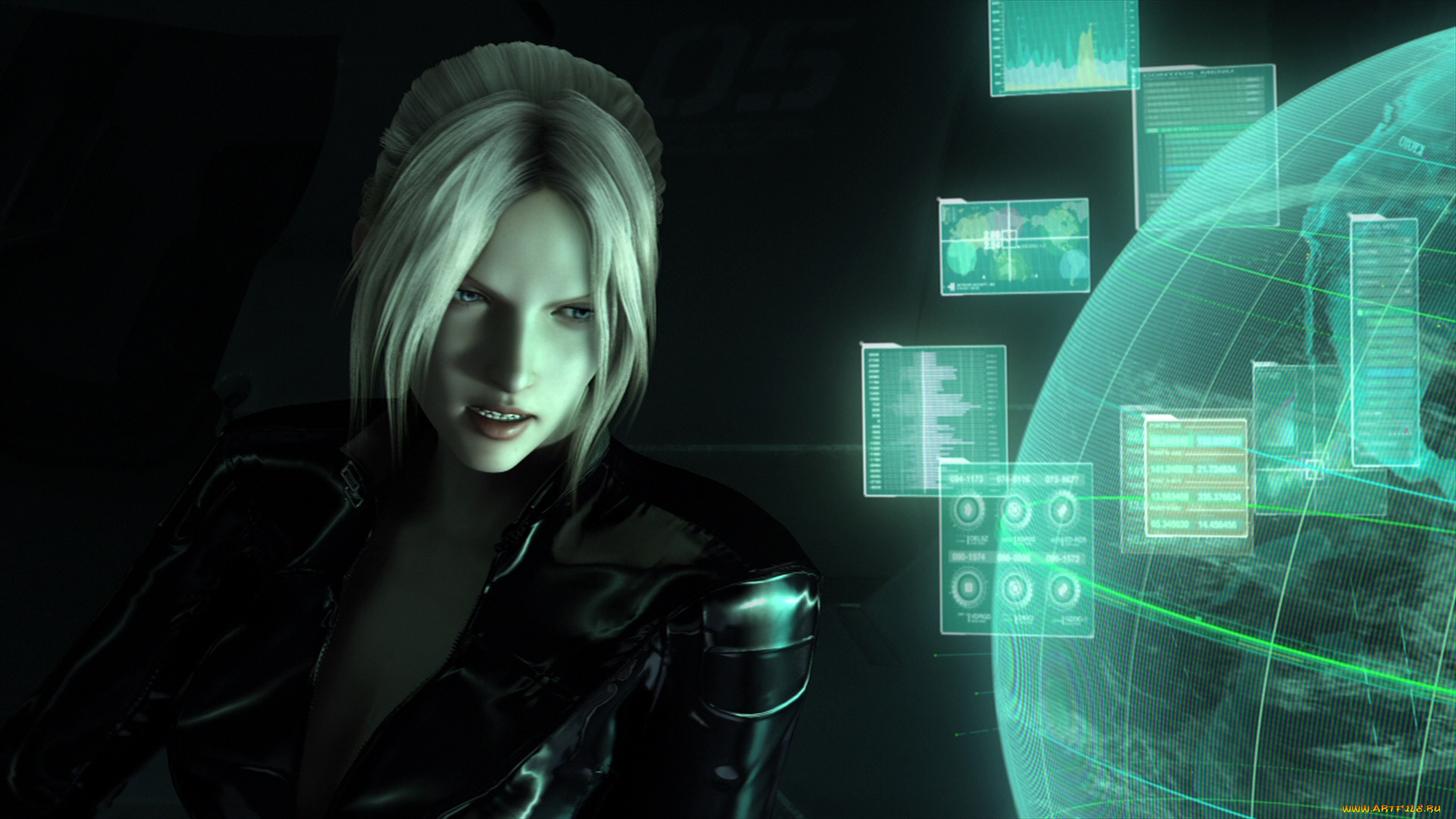 tekken, blood, vengeance, видео, игры, девушка, галограмма