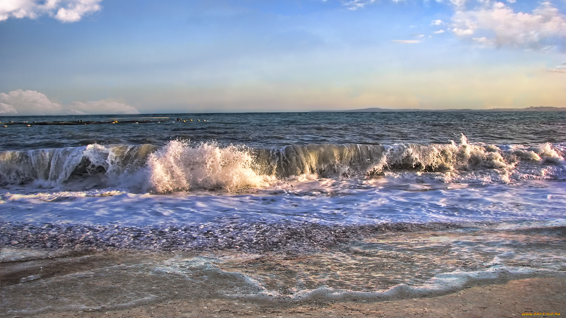 warm, thoughts, природа, побережье, волны, пена, океан, пляж