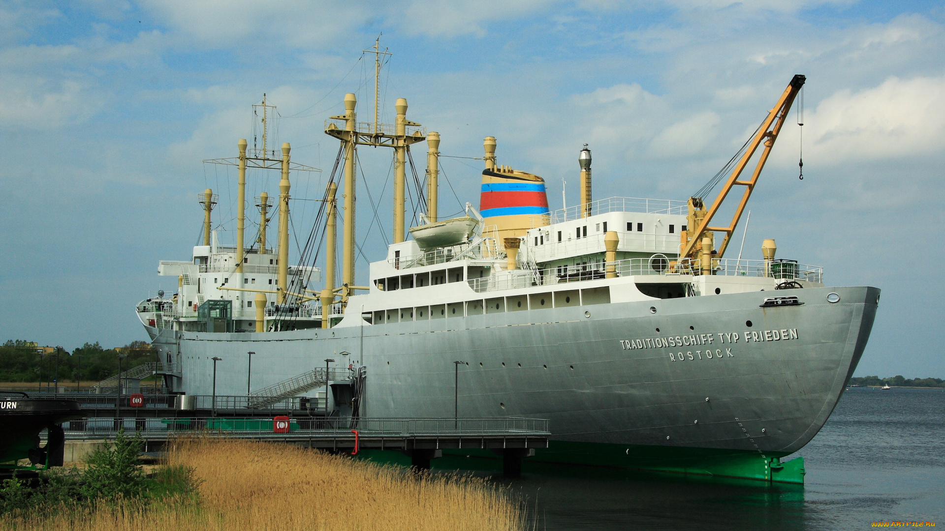 корабли, грузовые, суда, сухогруз, море, причал