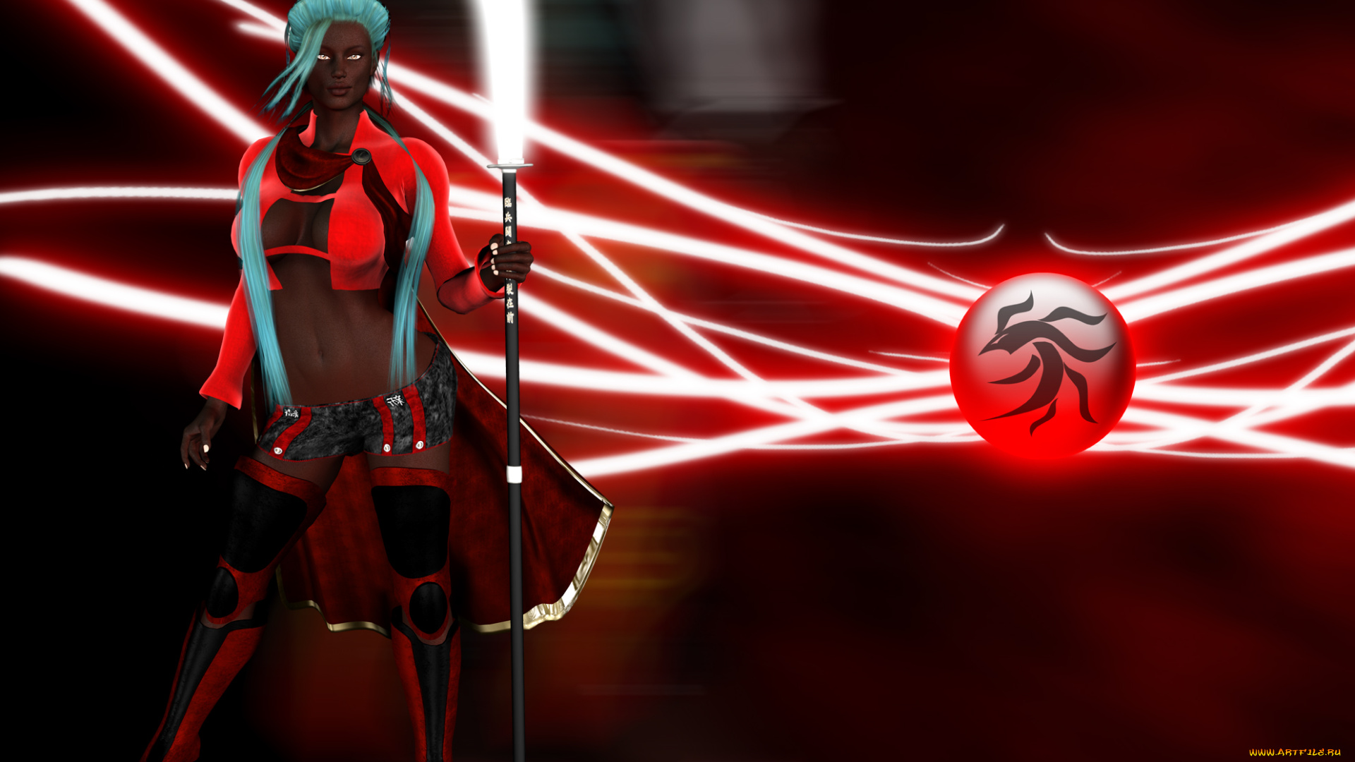 3д, графика, фантазия, , fantasy, взгляд, девушка