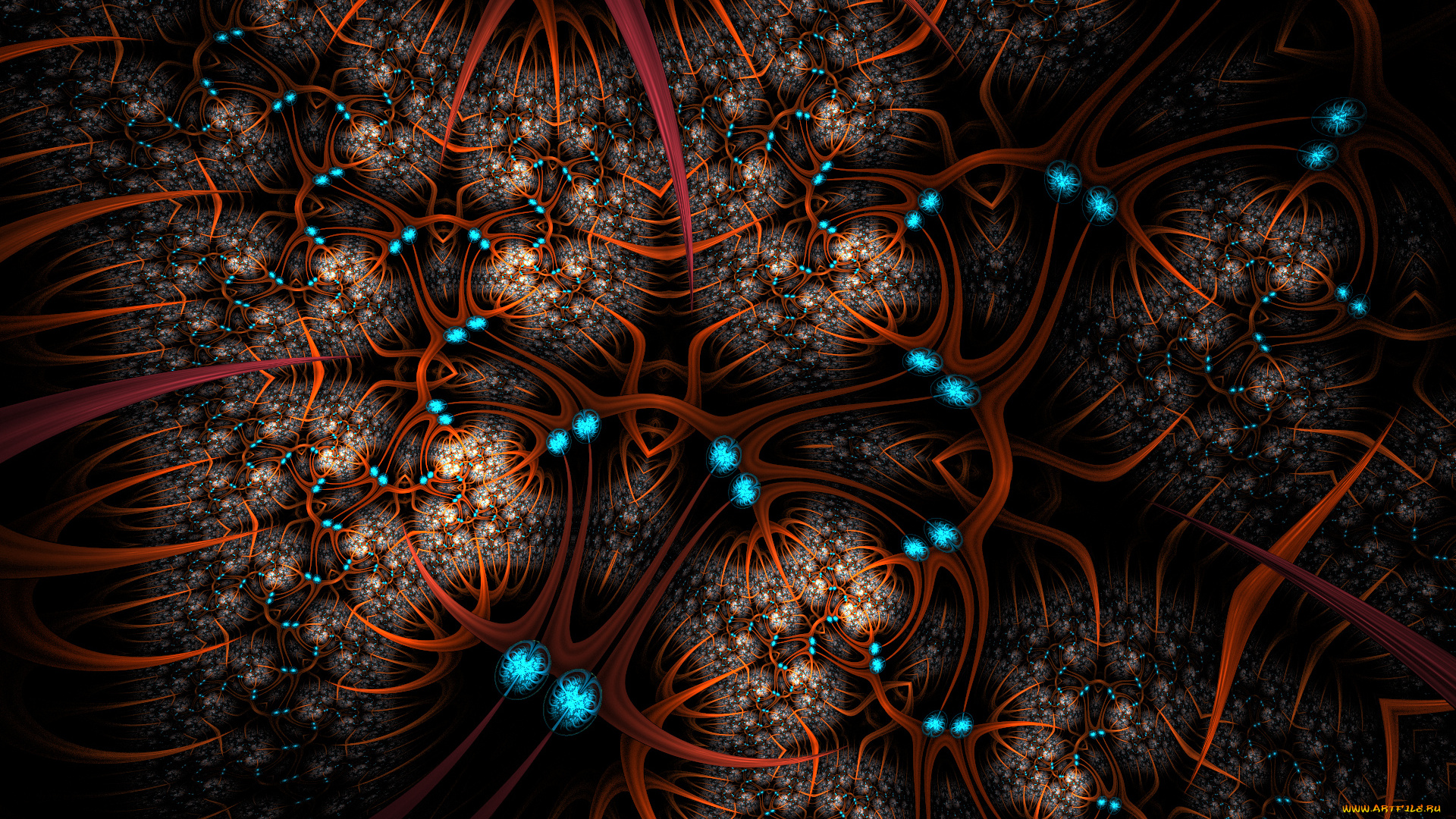 3д, графика, фракталы, , fractal, узор, фон, цвета