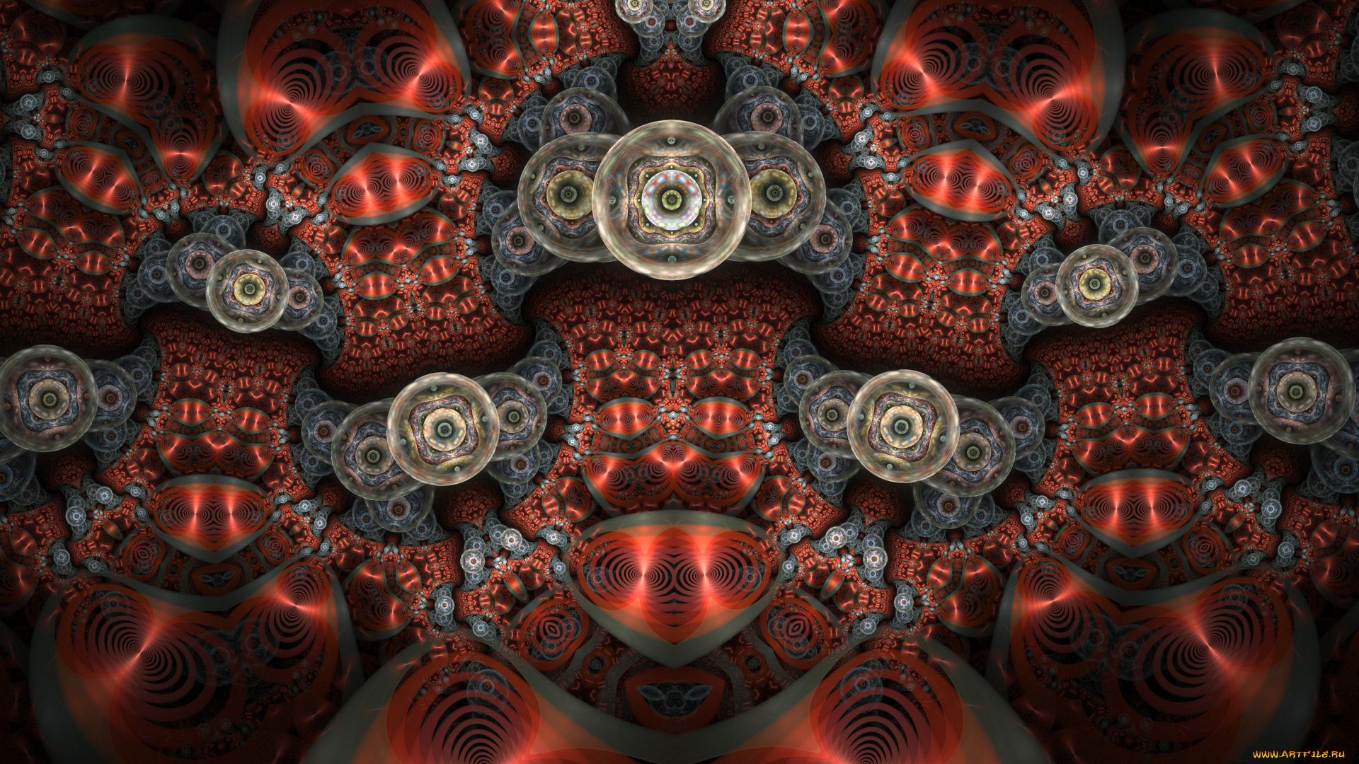 3д, графика, фракталы, , fractal, узор, фон, цвета