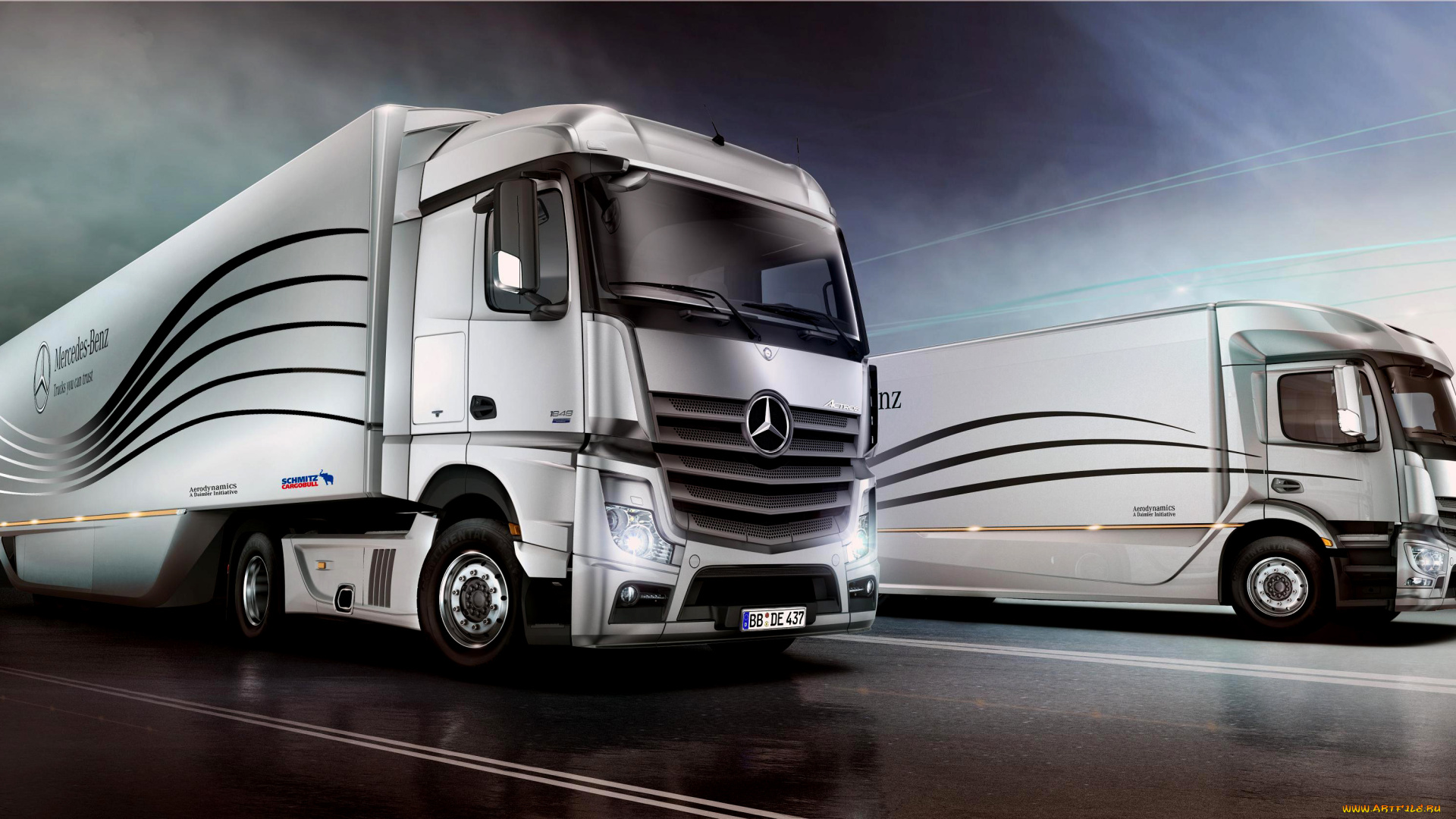 автомобили, mercedes, trucks, mercedes