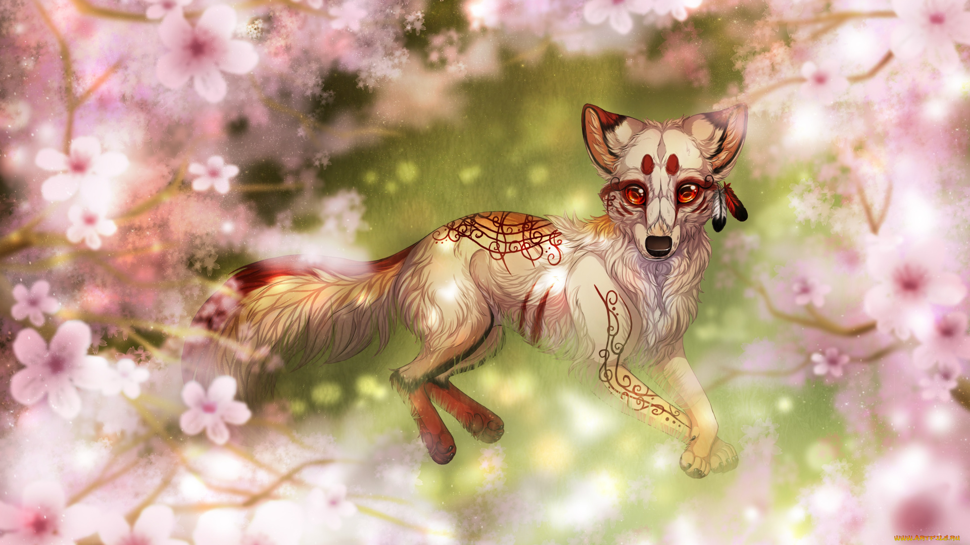 рисованные, животные, , сказочные, , мифические, собака