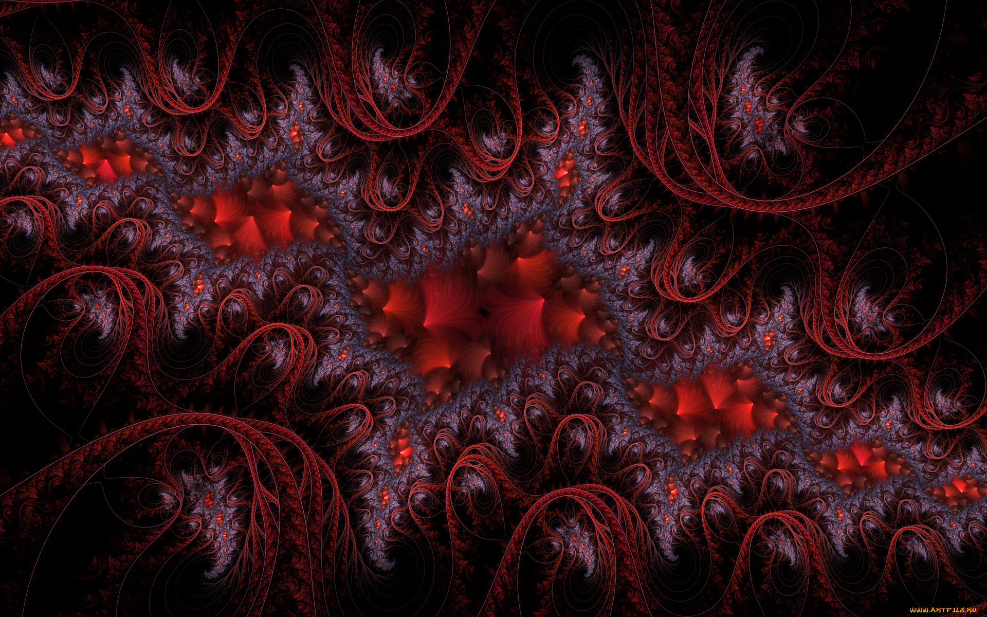 3д, графика, фракталы, , fractal, цвета, фон, узор