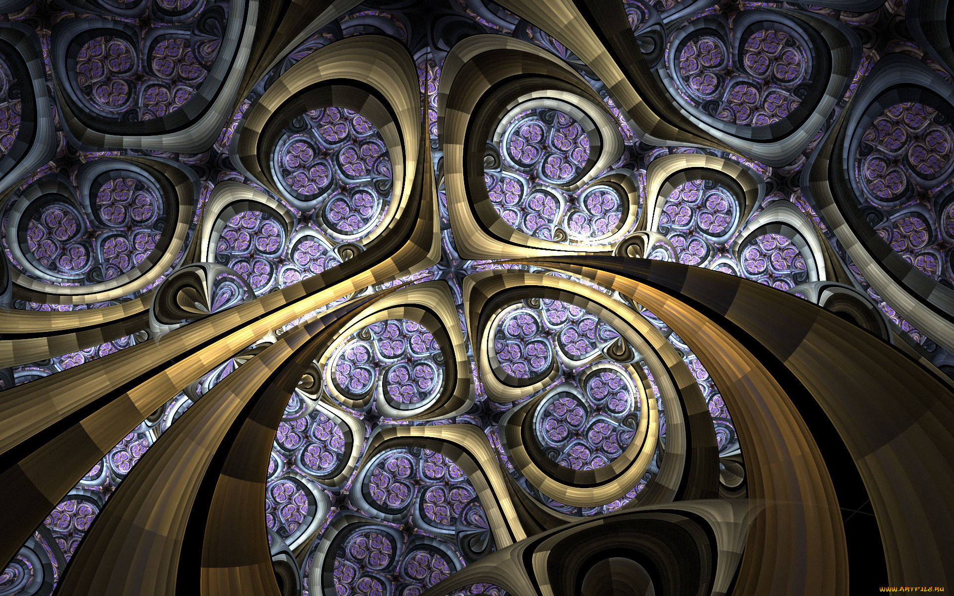 3д, графика, фракталы, , fractal, фон, узор, цвета