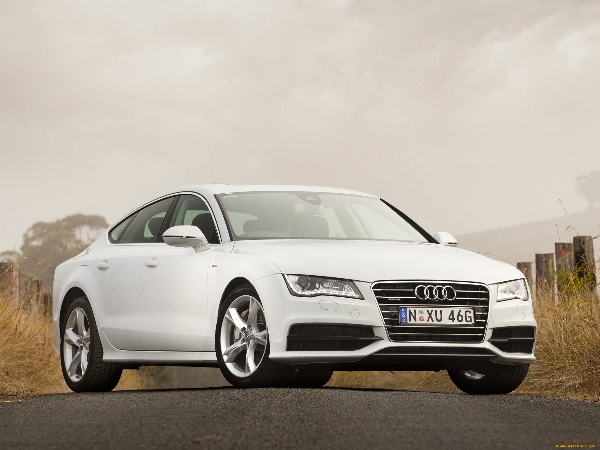 автомобили, audi, quattro, sportback, светлый, 2013г, s-line, au-spec, a7, biturbo, 3-0, tdi