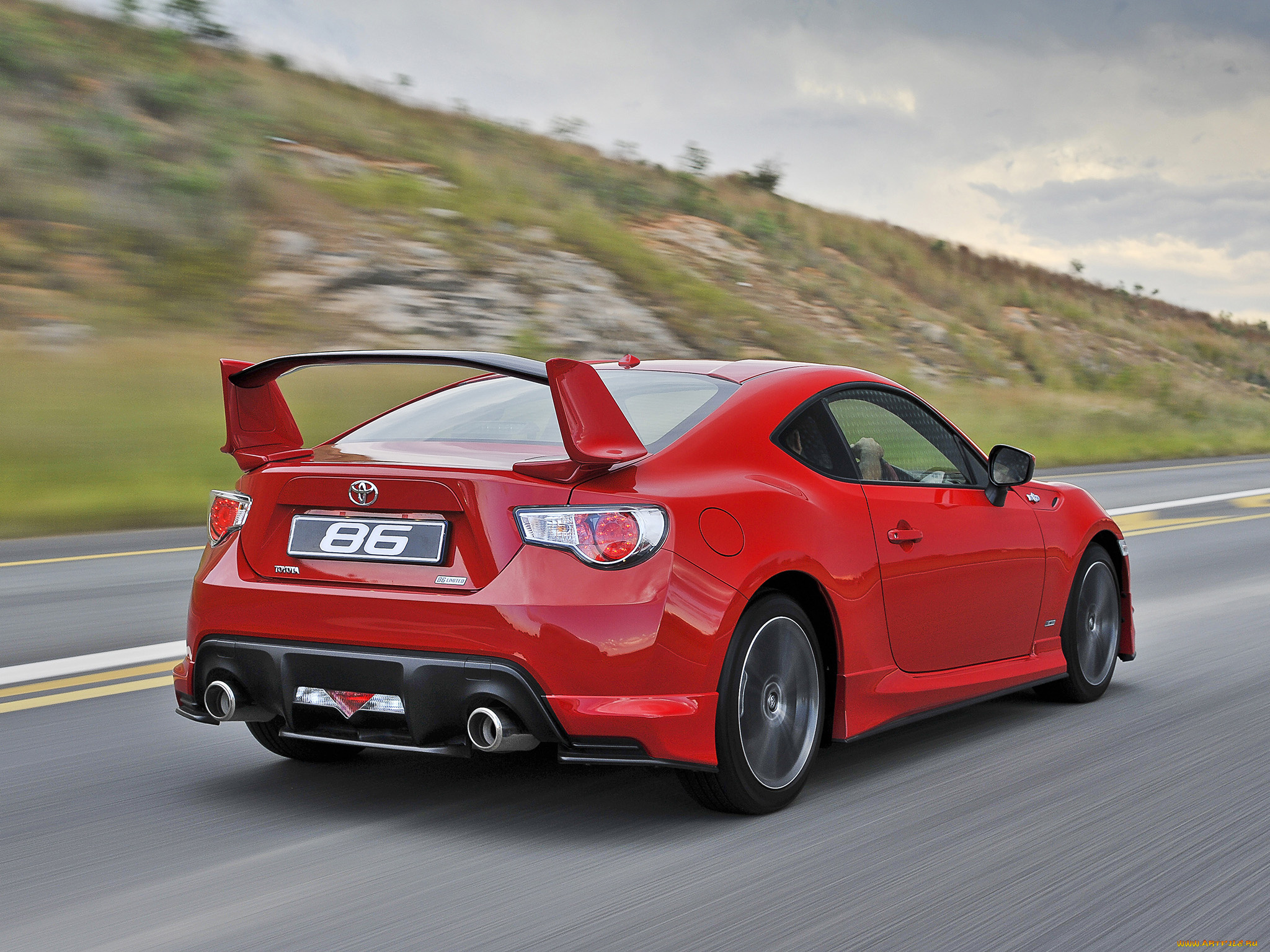 автомобили, toyota, красный, 2014г, za-spec, edition, limited, 86