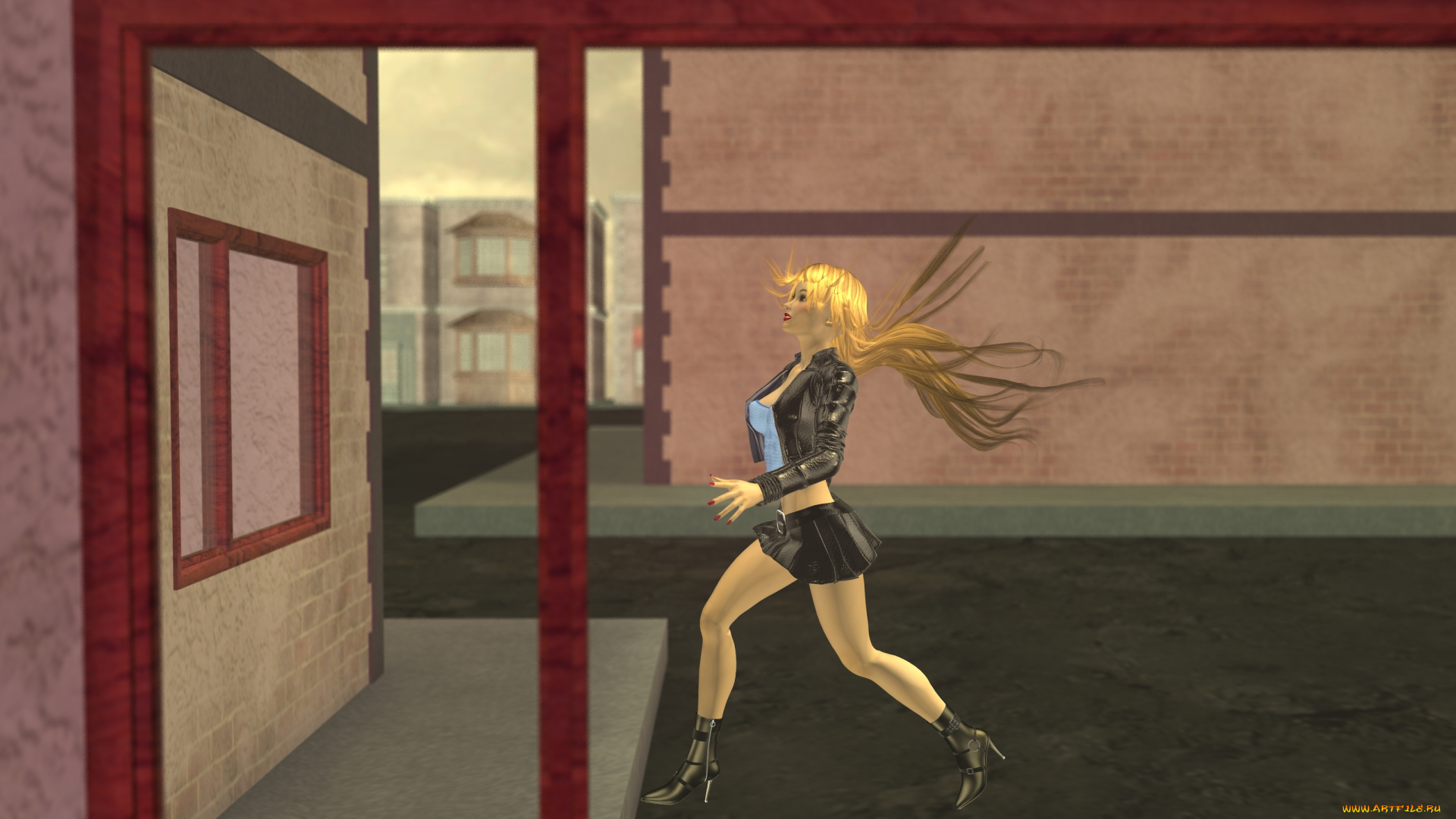 3д, графика, люди, , people, фон, взгляд, девушка