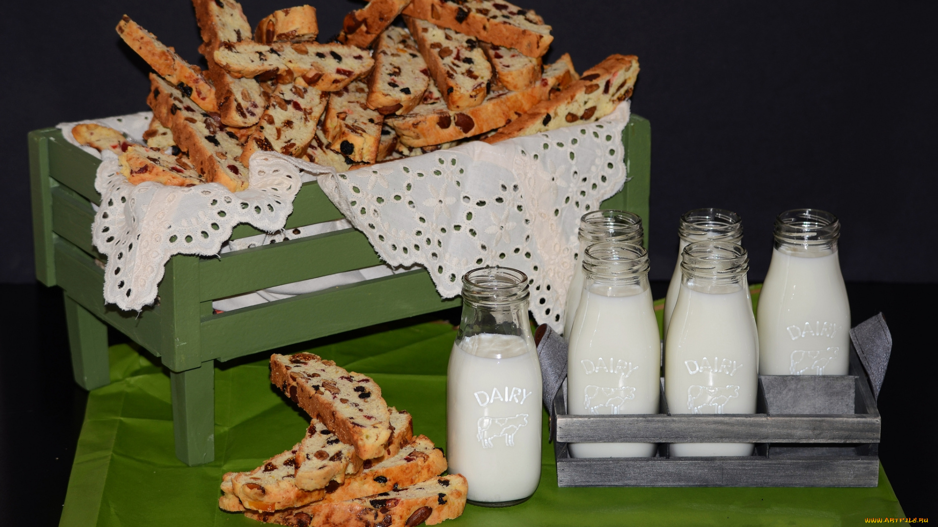 еда, пирожные, , кексы, , печенье, молоко, кекс