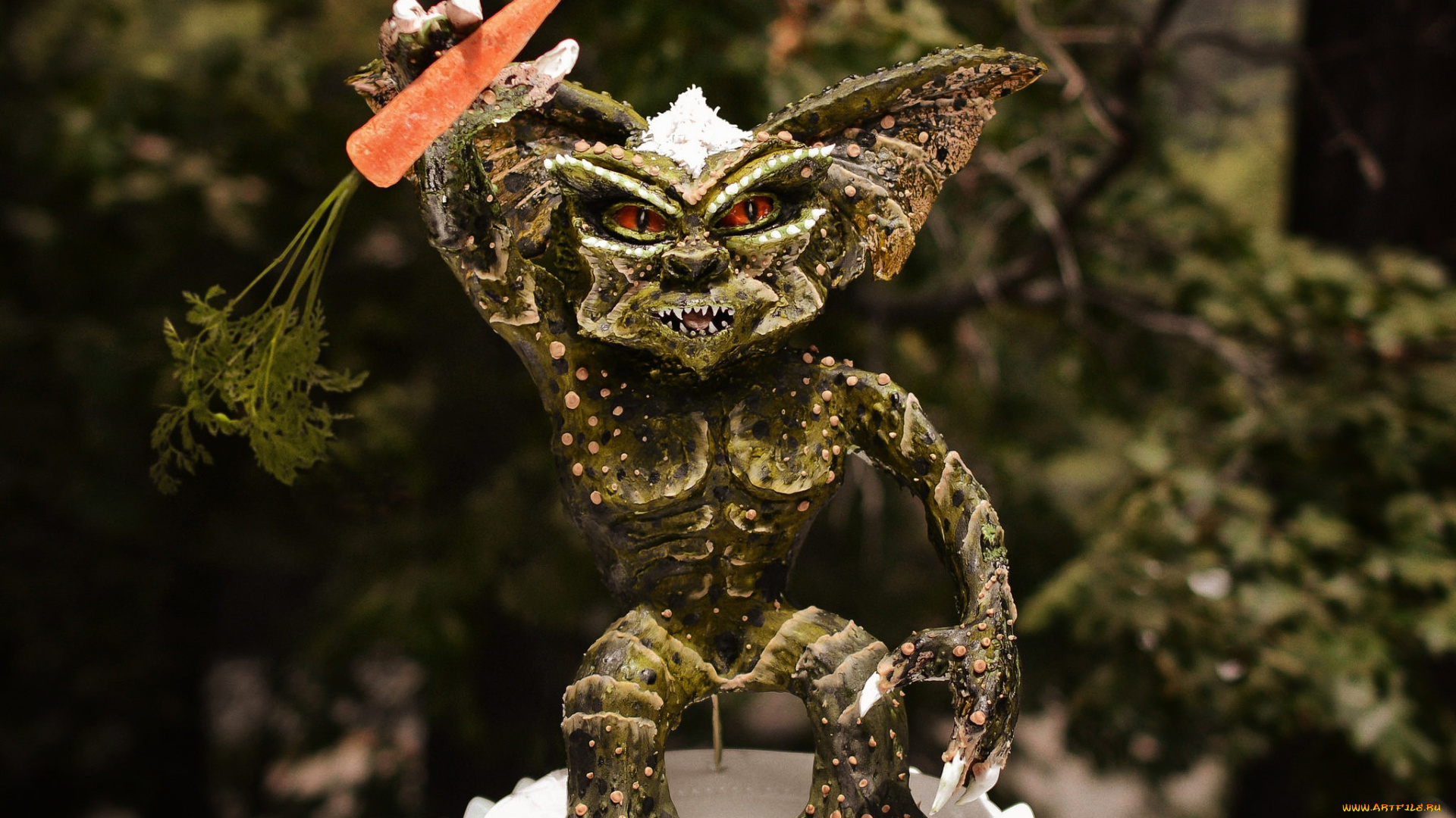 еда, торты, гоблин, морковь, монстр