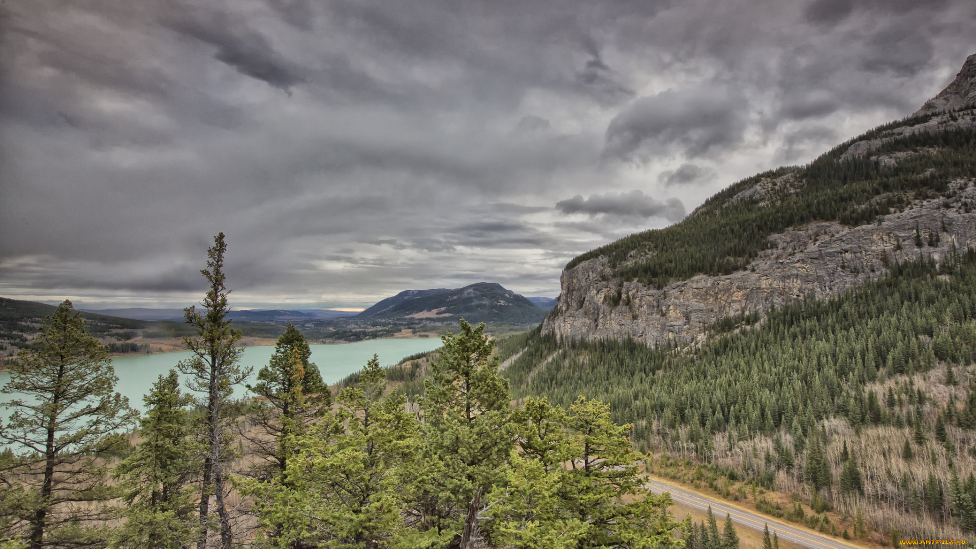 природа, реки, озера, лес, река, горы