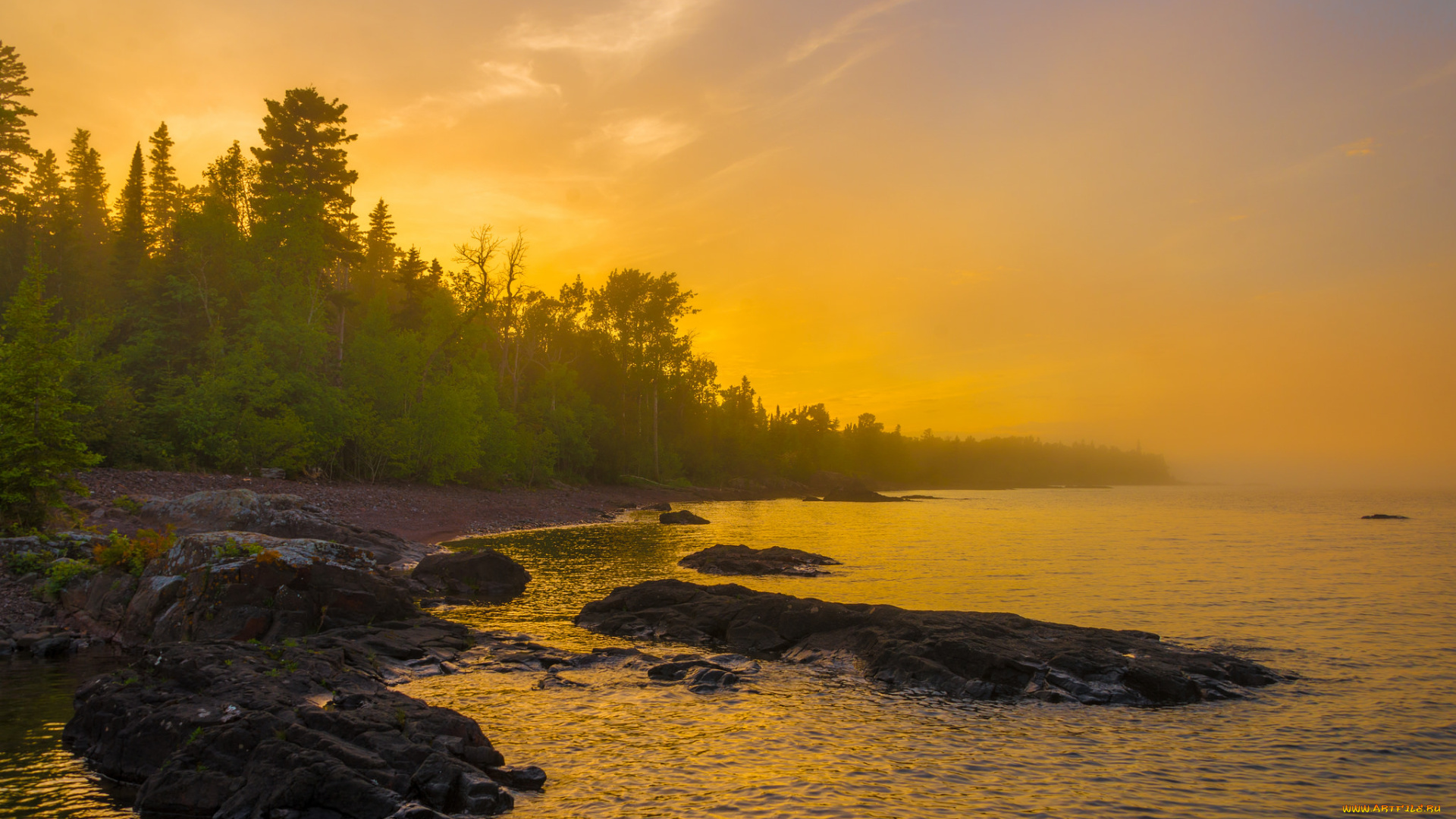 природа, восходы, закаты, рассвет