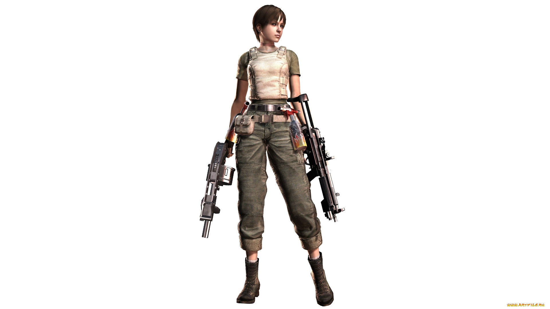 видео, игры, resident, evil, -, rebecca, chambers, оружие, взгляд, фон, девушка