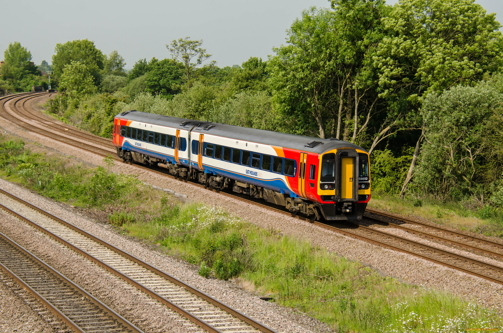 техника, поезда, дорога, железная, состав, локомотив, рельсы