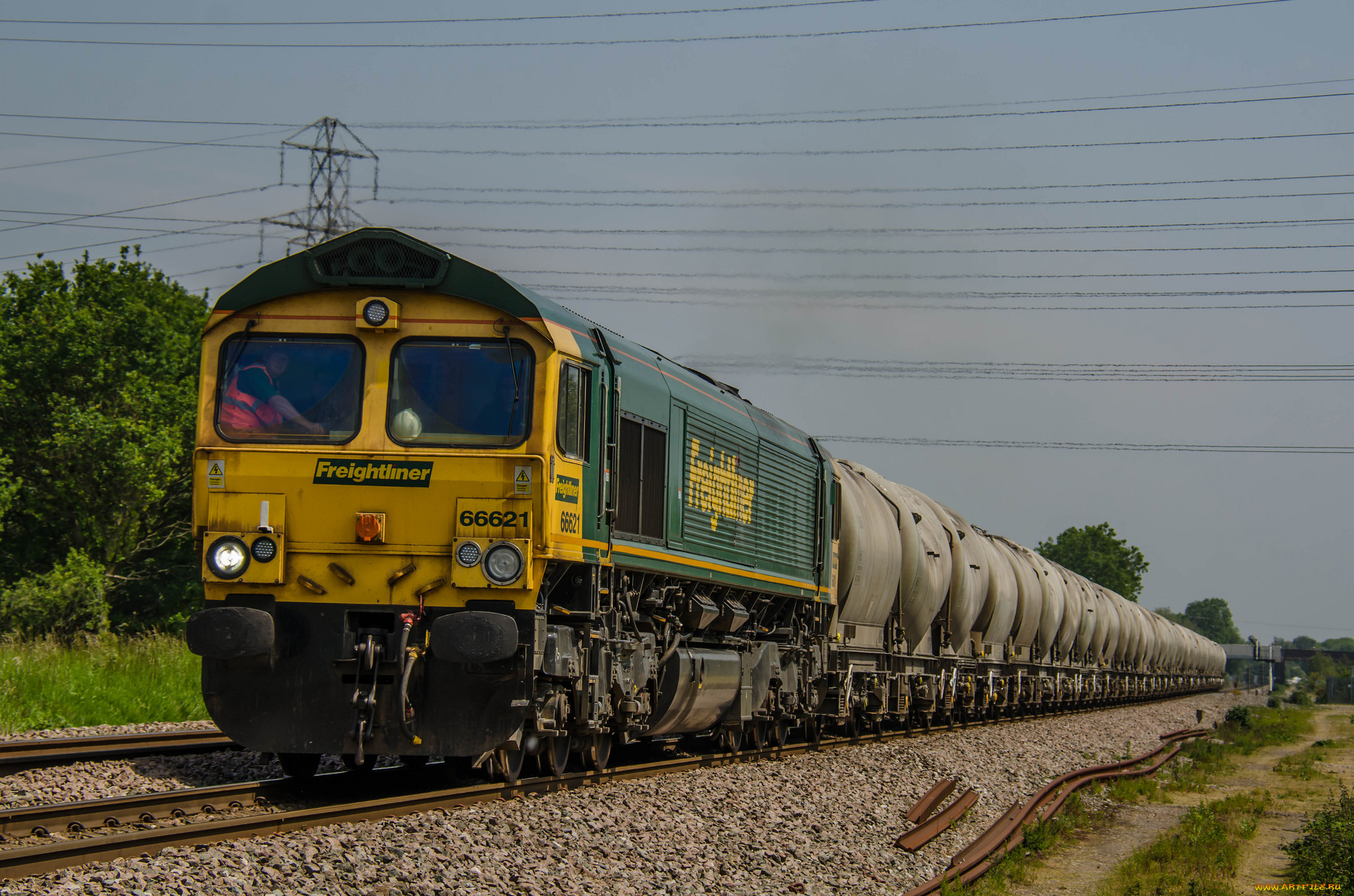 техника, поезда, состав, локомотив, рельсы, дорога, железная