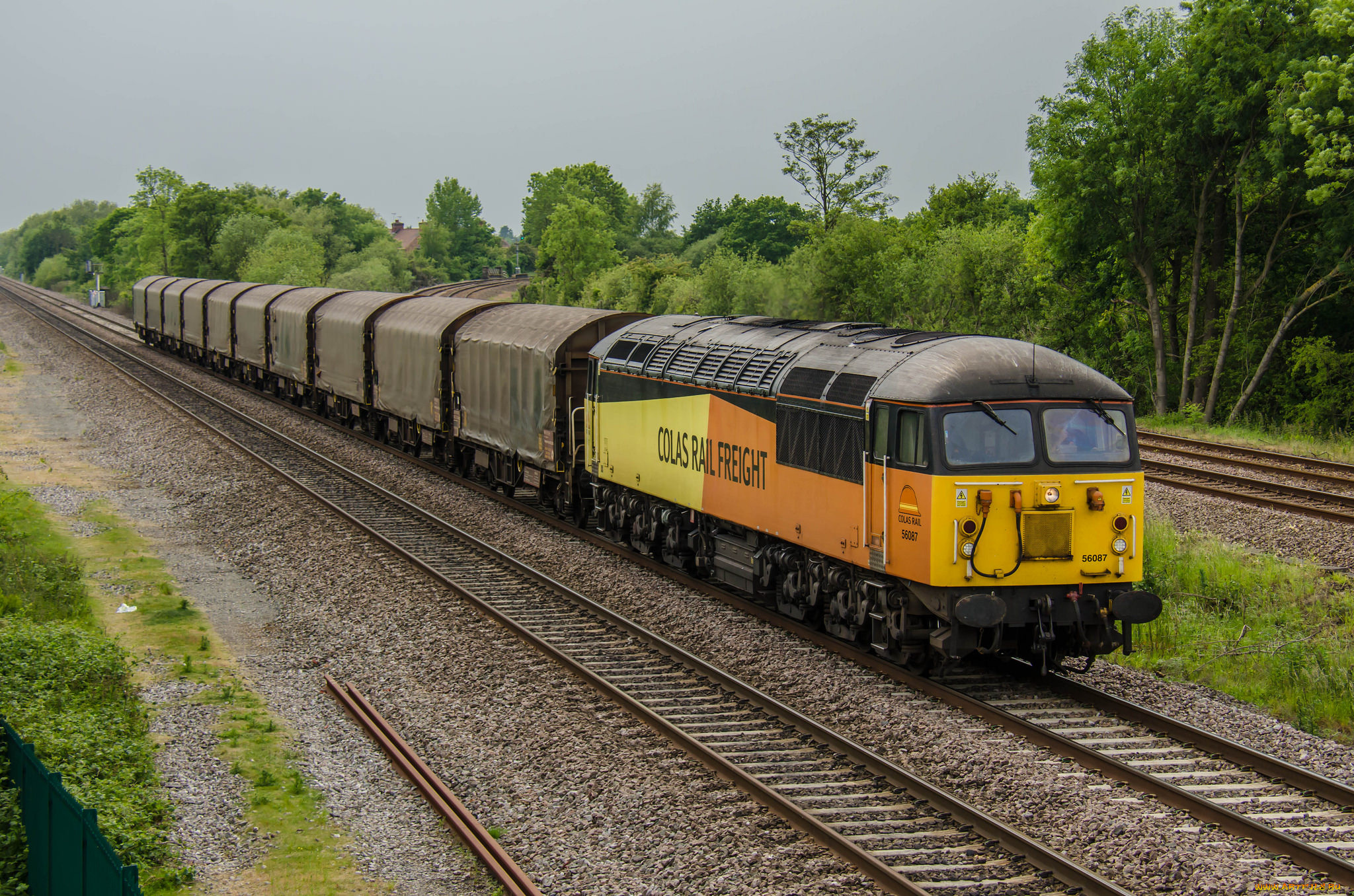 техника, поезда, железная, дорога, рельсы, локомотив, состав