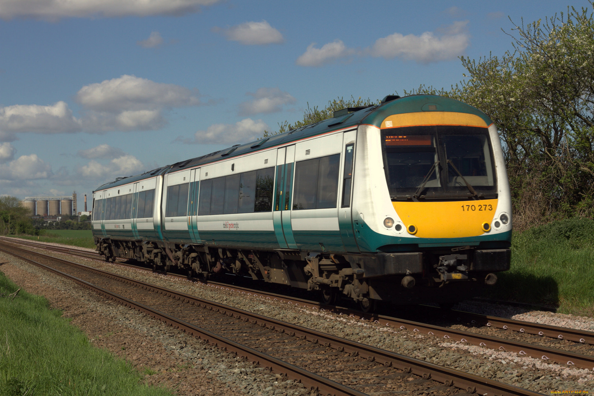 техника, поезда, железная, состав, локомотив, дорога, рельсы