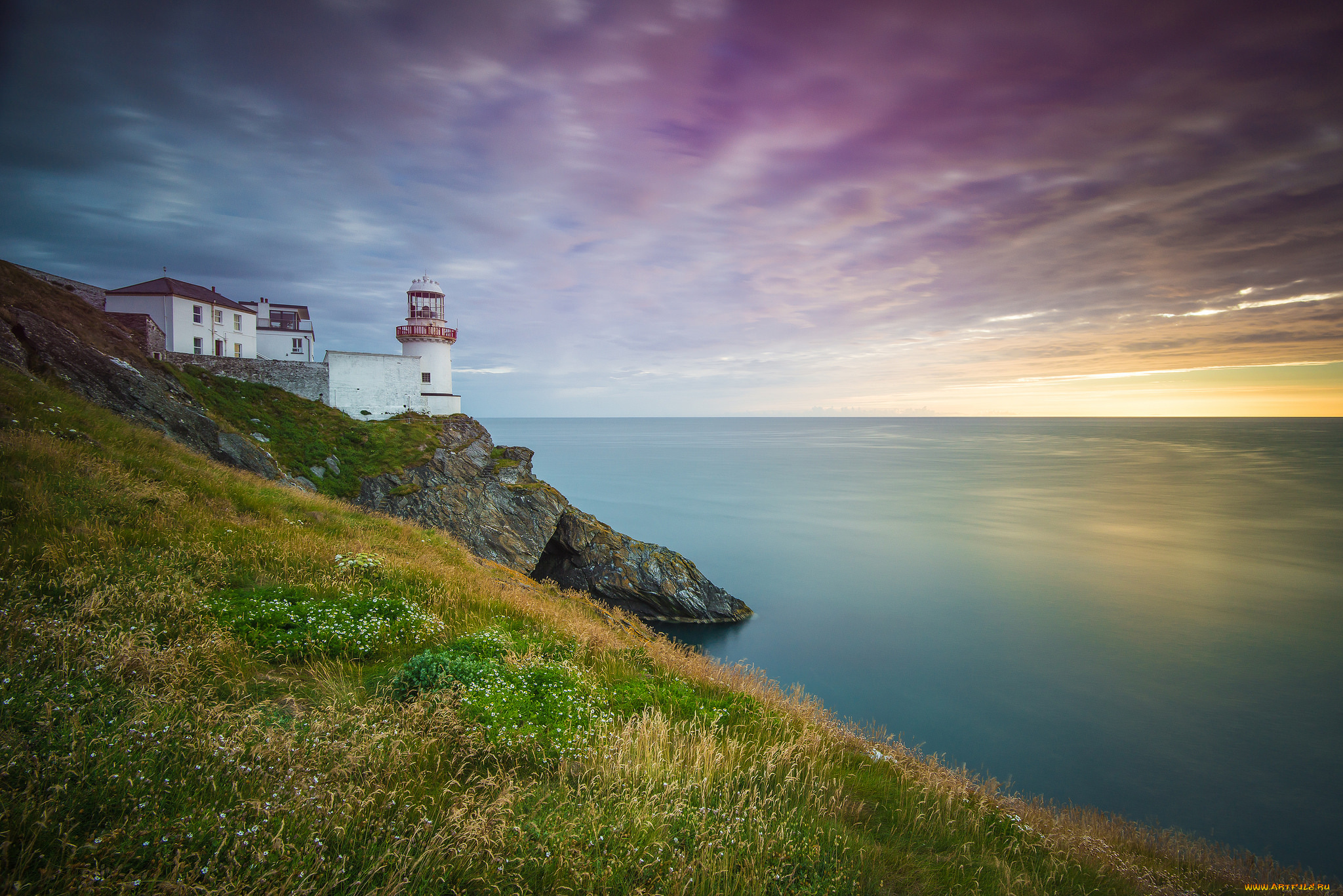 природа, маяки, маяк, побережье