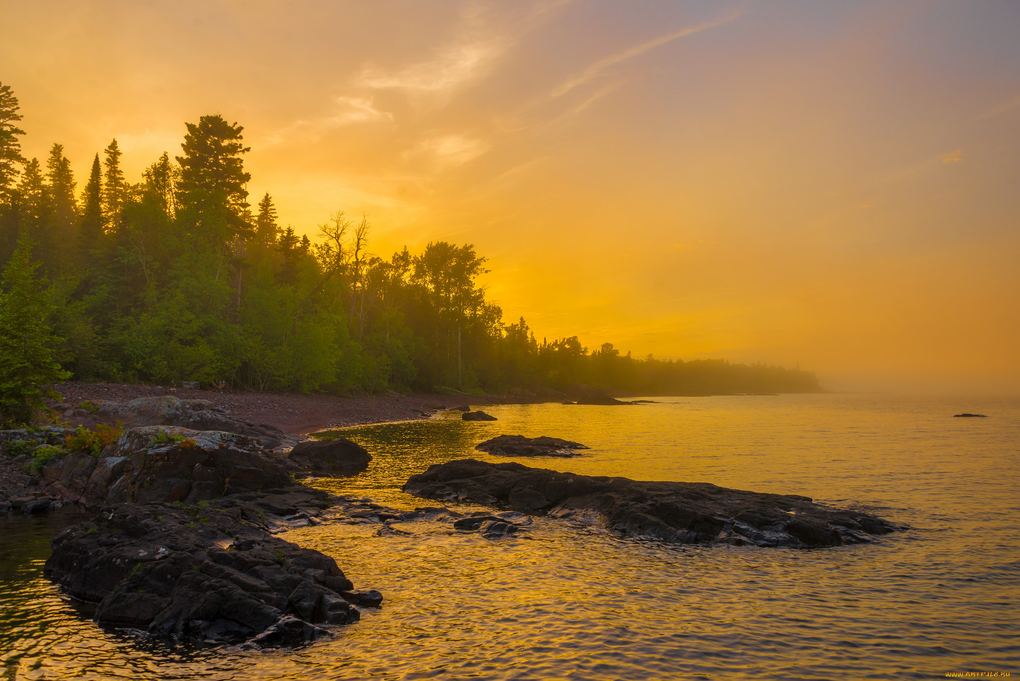 природа, восходы, закаты, рассвет