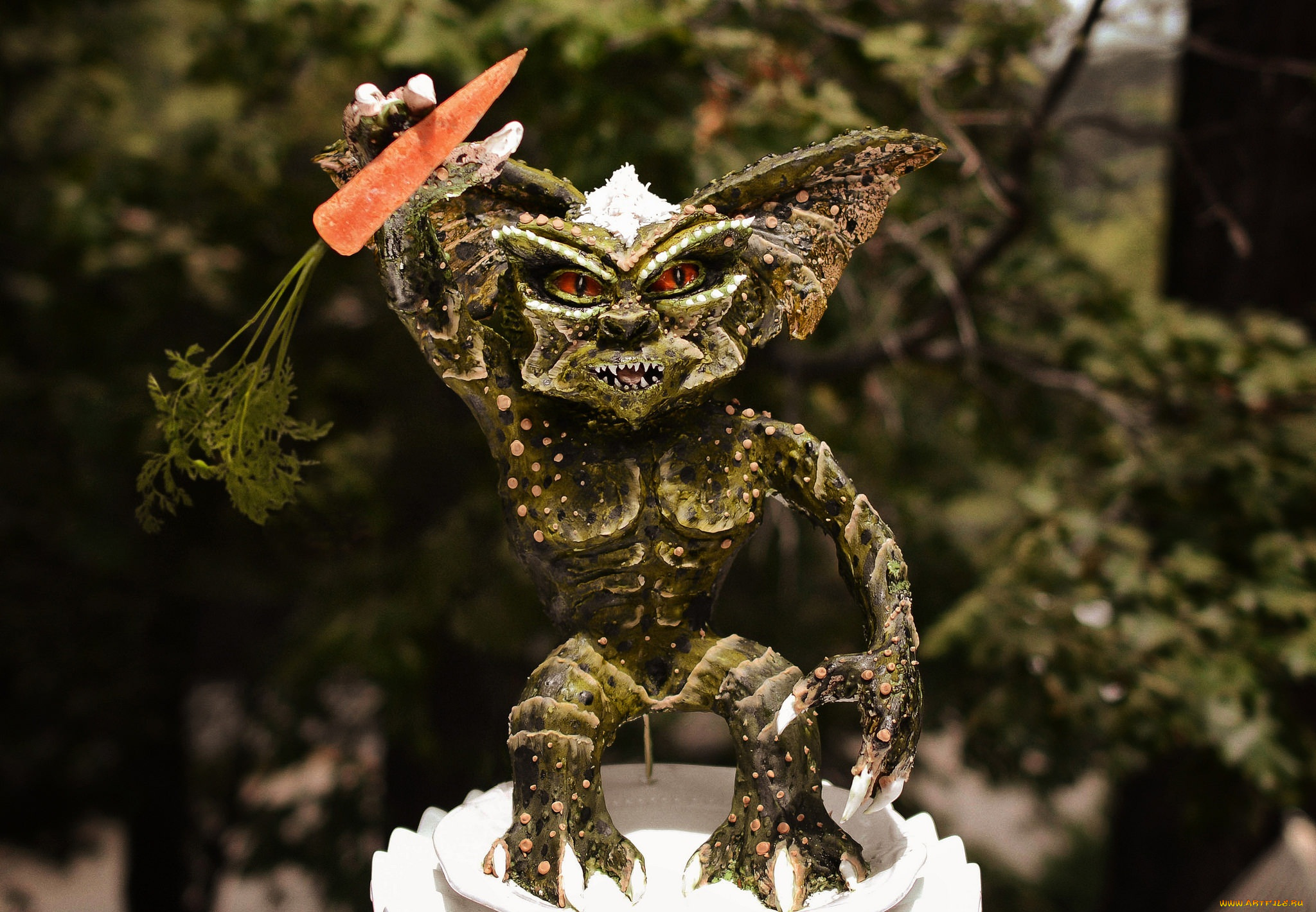 еда, торты, гоблин, морковь, монстр