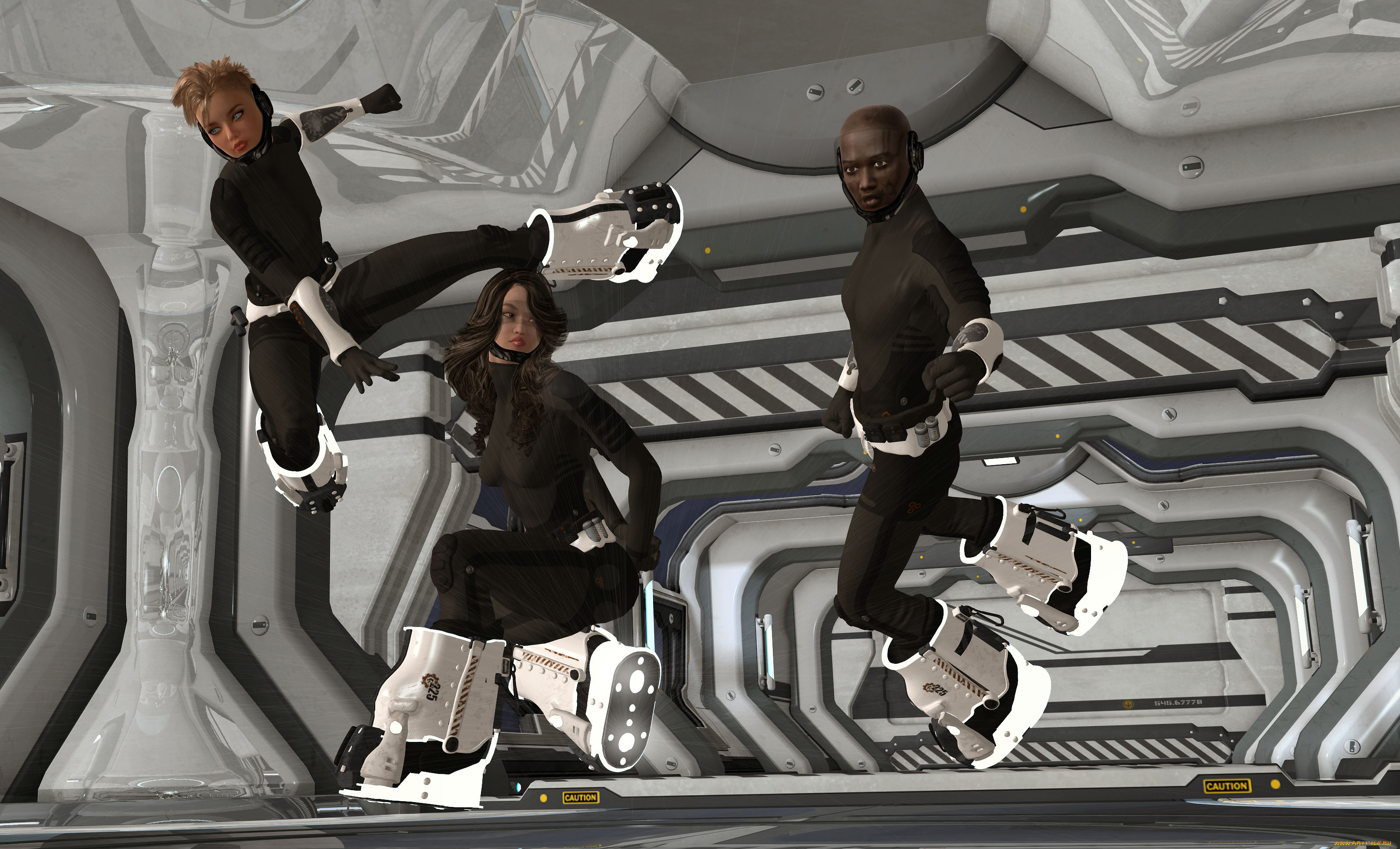 3д, графика, фантазия, , fantasy, позы, мужчина, фон, взгляд, девушки