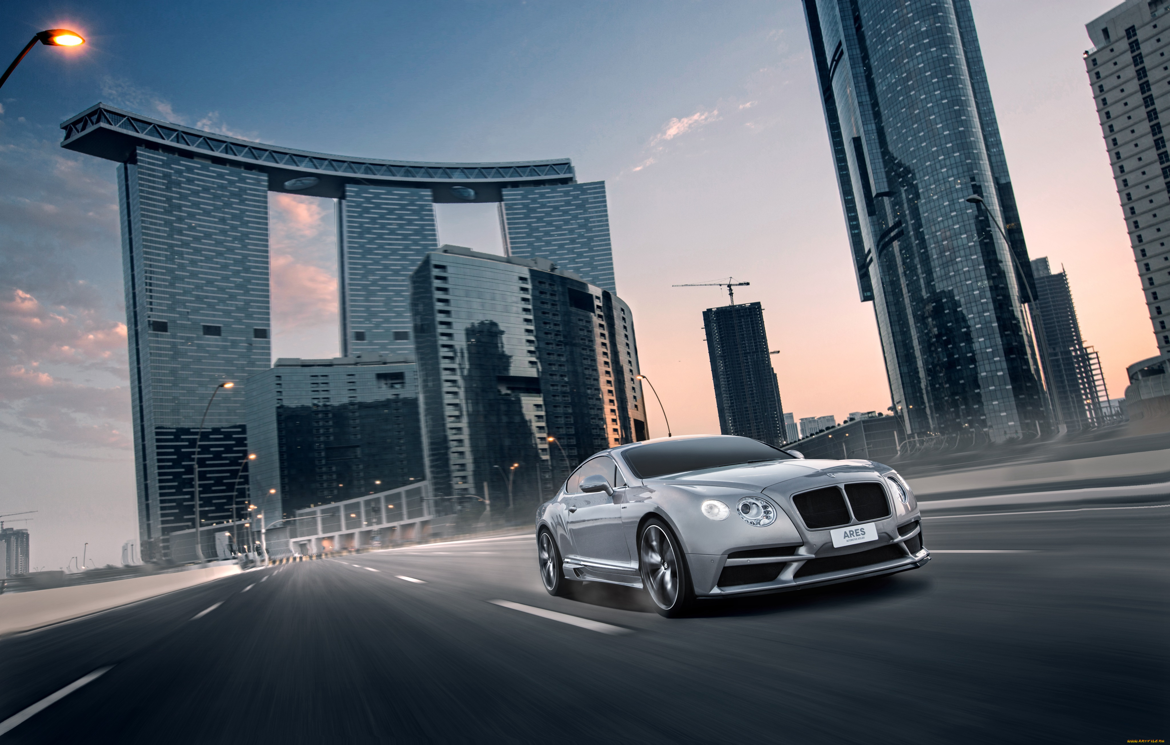 автомобили, bentley, ares, design, 2014г, continental, gt