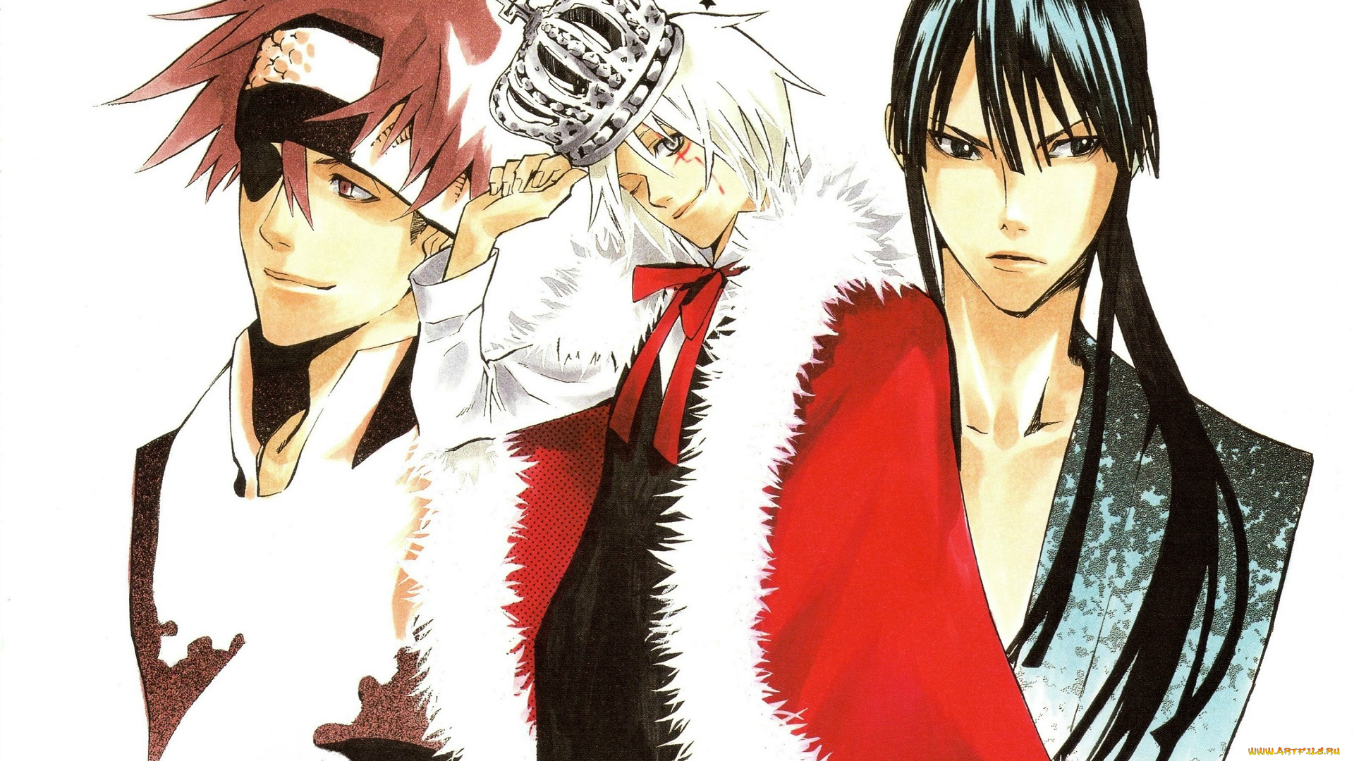 аниме, , gray-man, парни