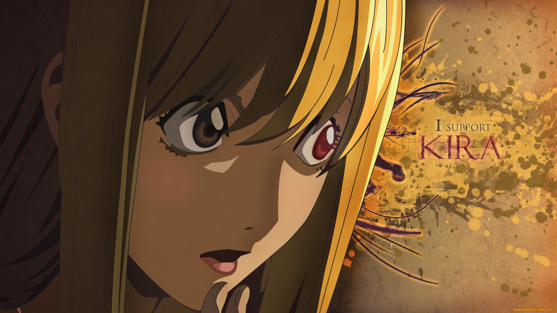 аниме, death, note, персонаж