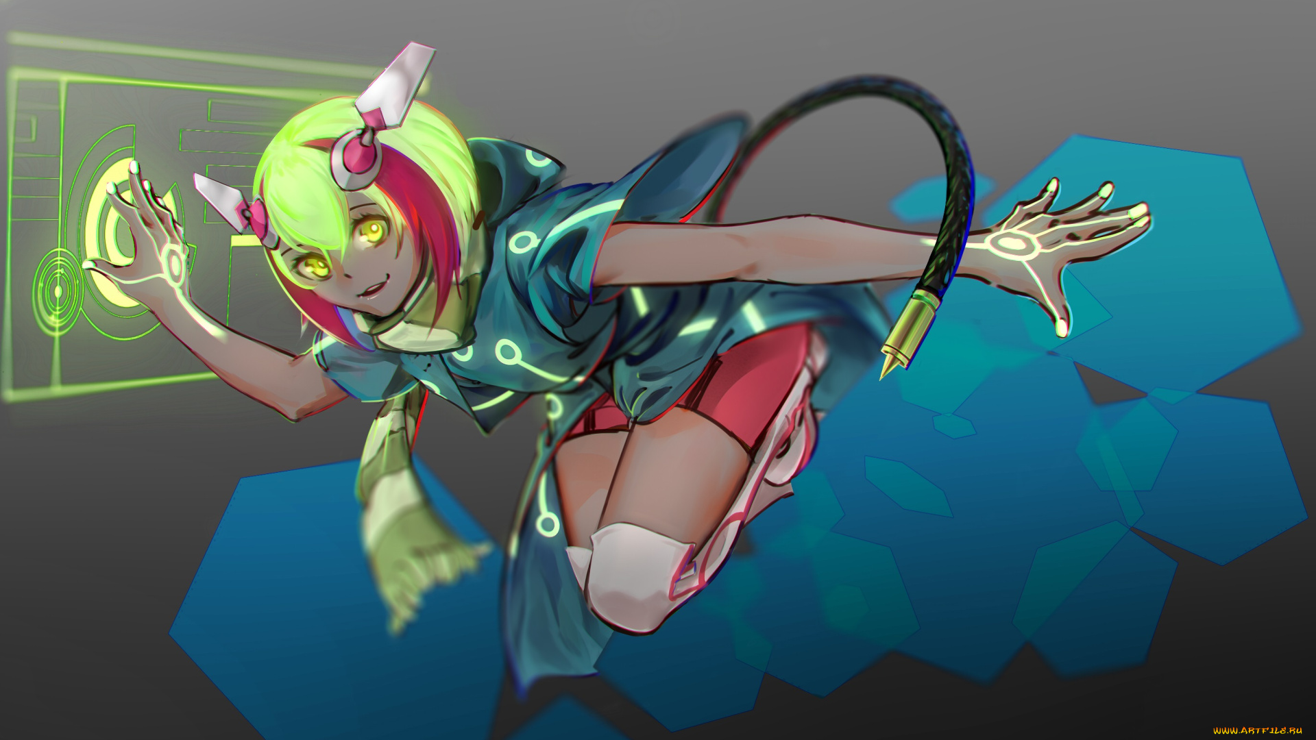 аниме, dimension, w, мира