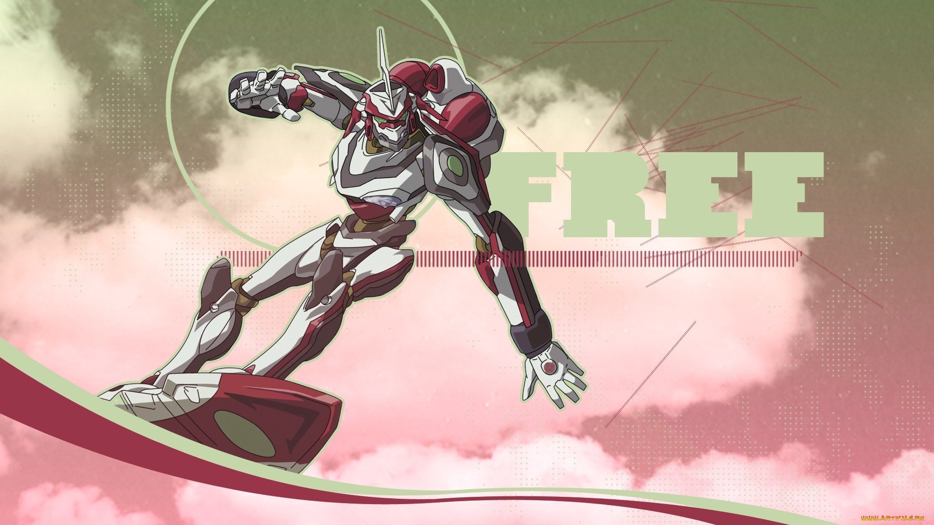 аниме, eureka, seven, персонаж