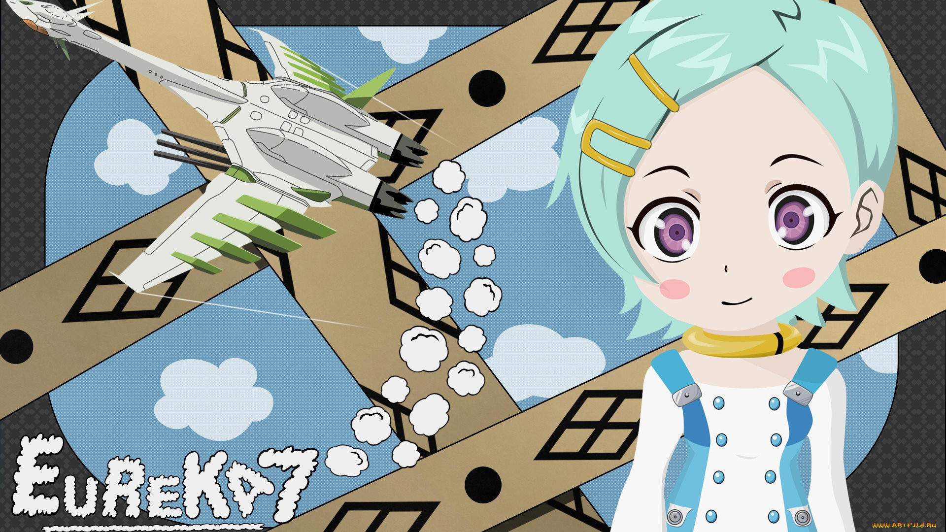 аниме, eureka, seven, персонаж