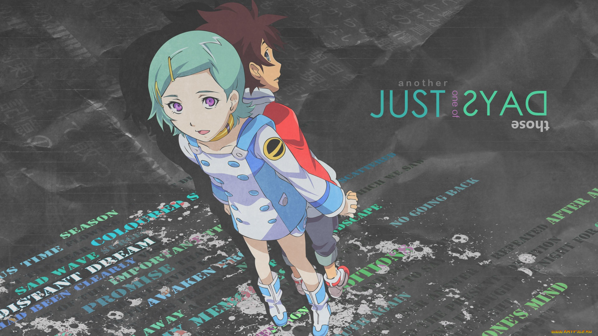 аниме, eureka, seven, персонаж