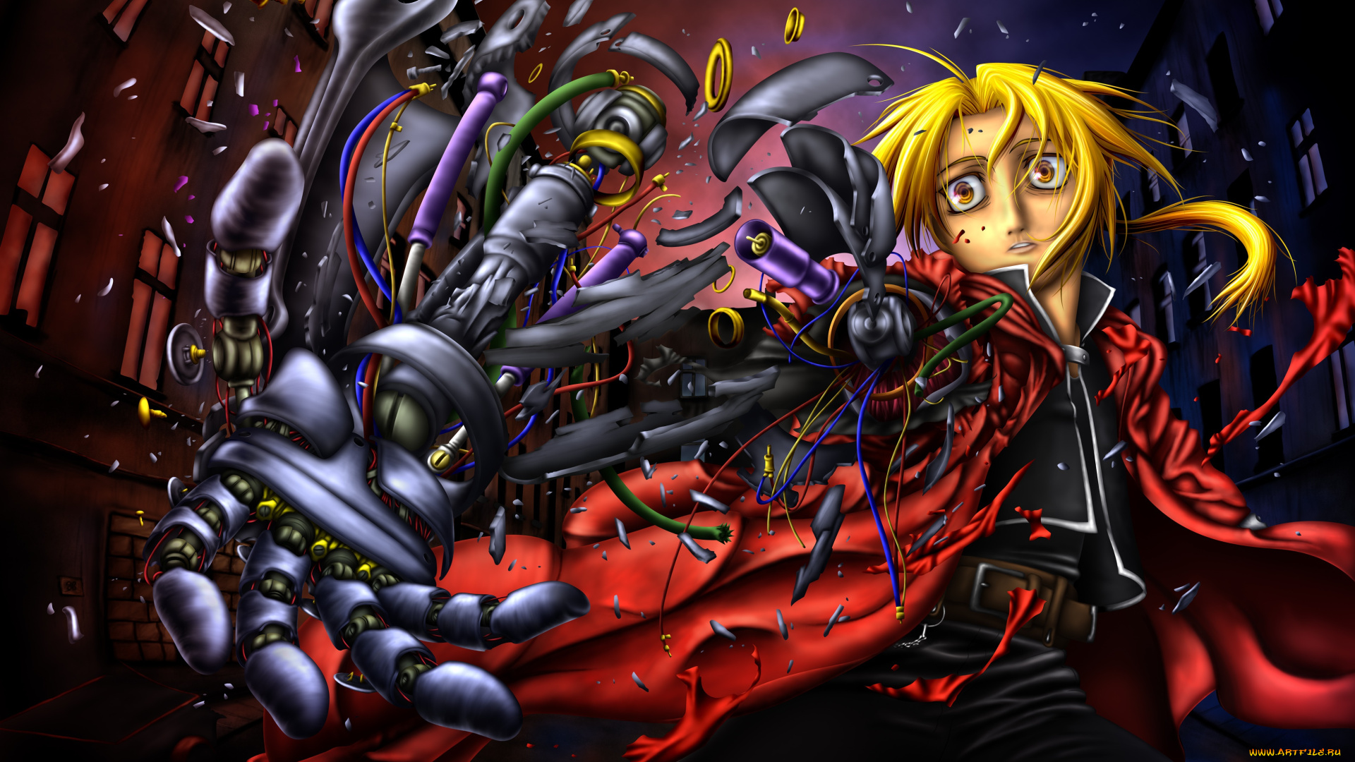 аниме, fullmetal, alchemist, персонаж