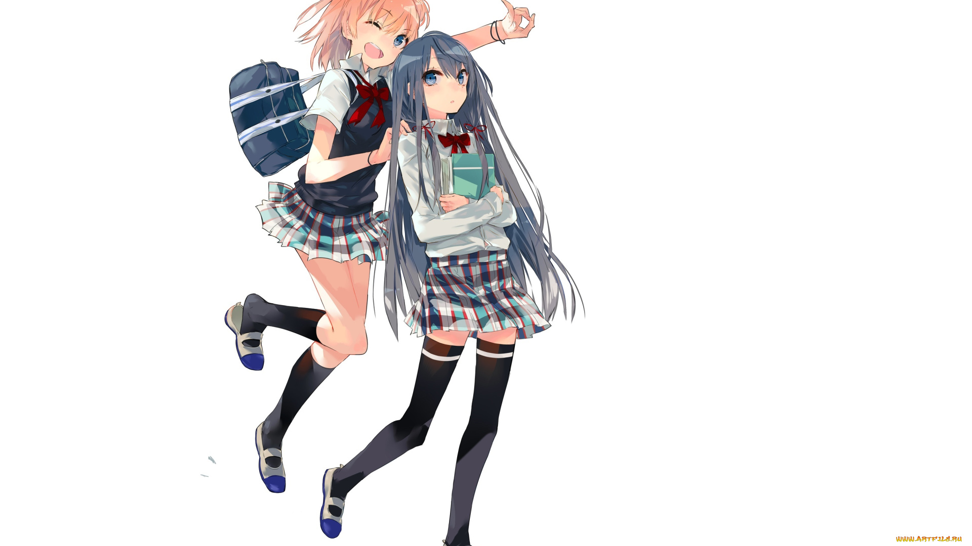 аниме, oregairu, девочки