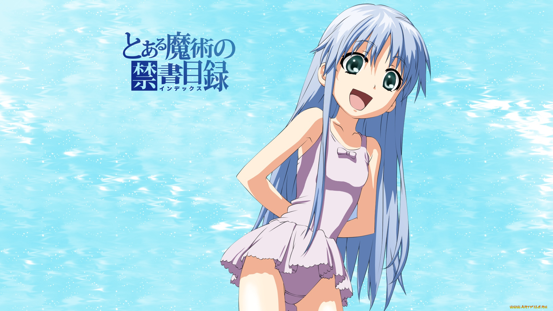 аниме, to, aru, kagaku, no, railgun, девушка, взгляд, фон