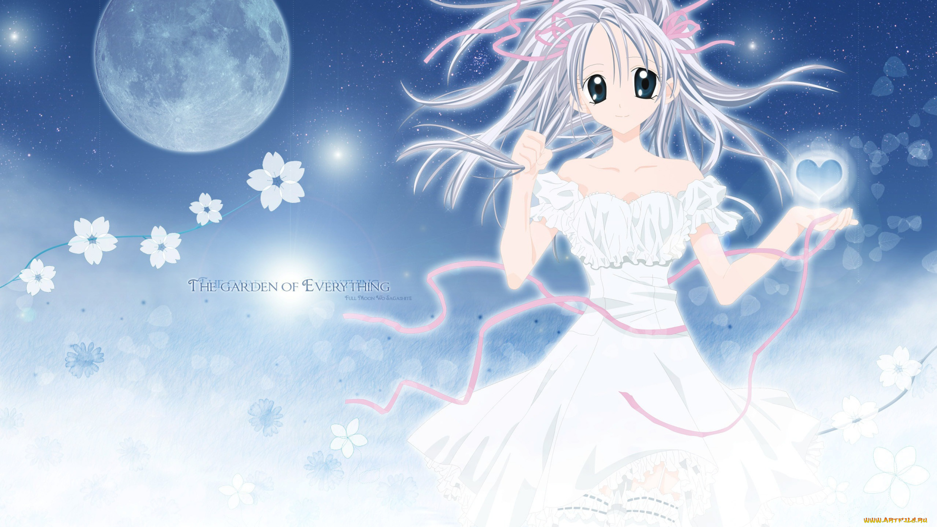 аниме, unknown, , другое, фон, взгляд, девушка