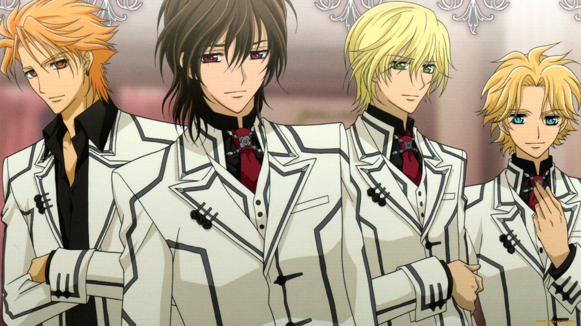 аниме, vampire, knight, парни