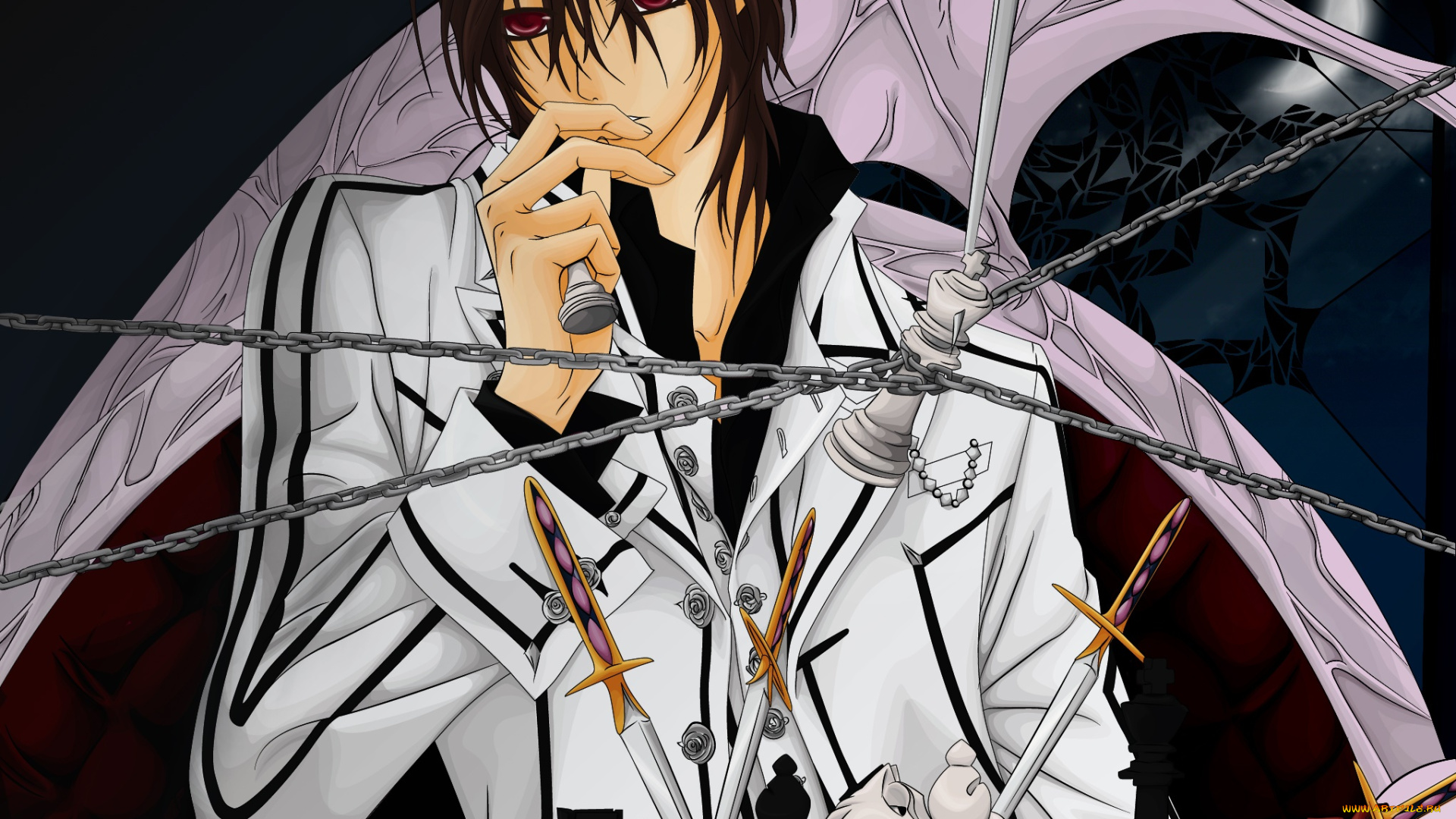 аниме, vampire, knight, персонаж