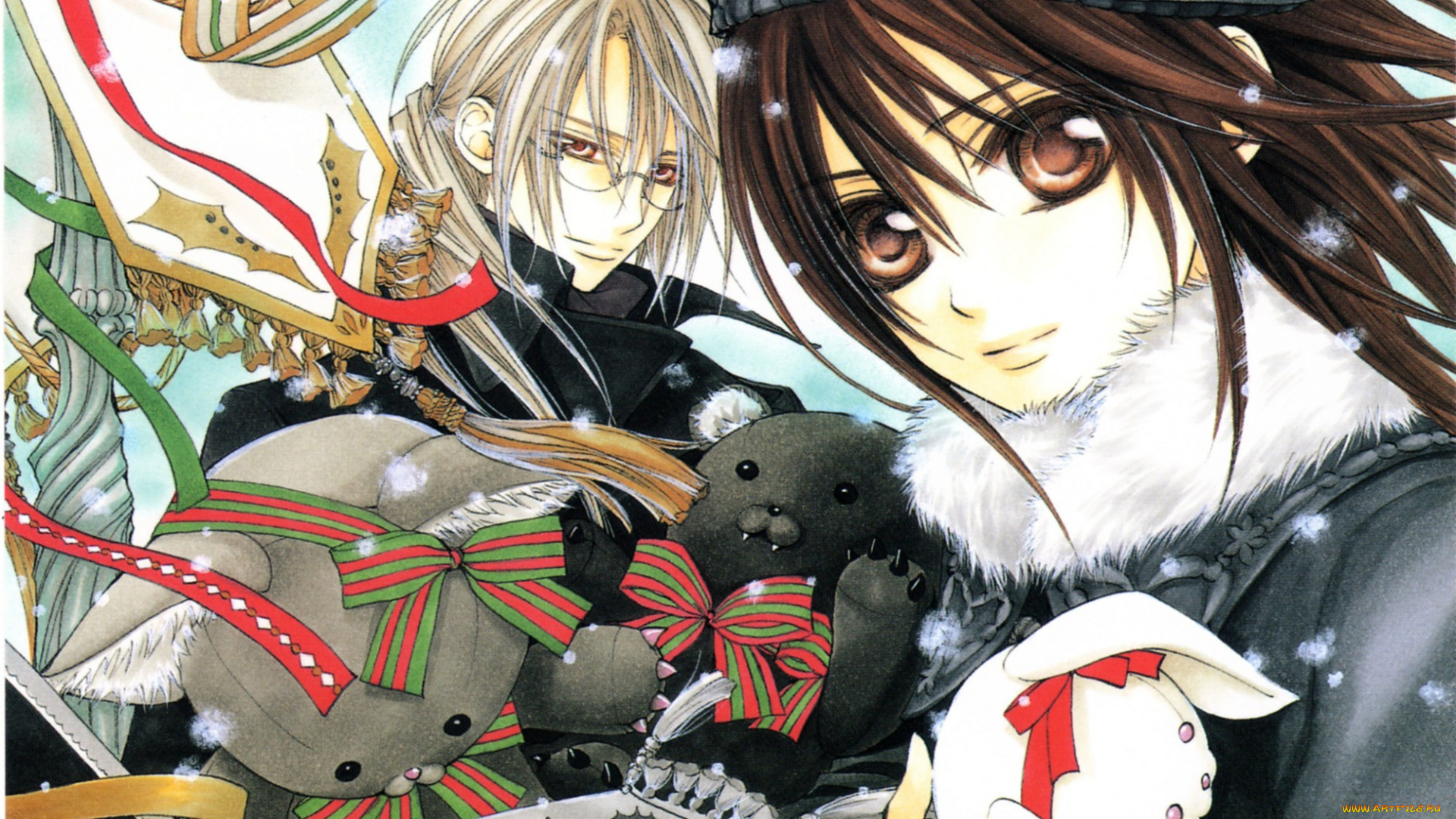 аниме, vampire, knight, vampire, knight