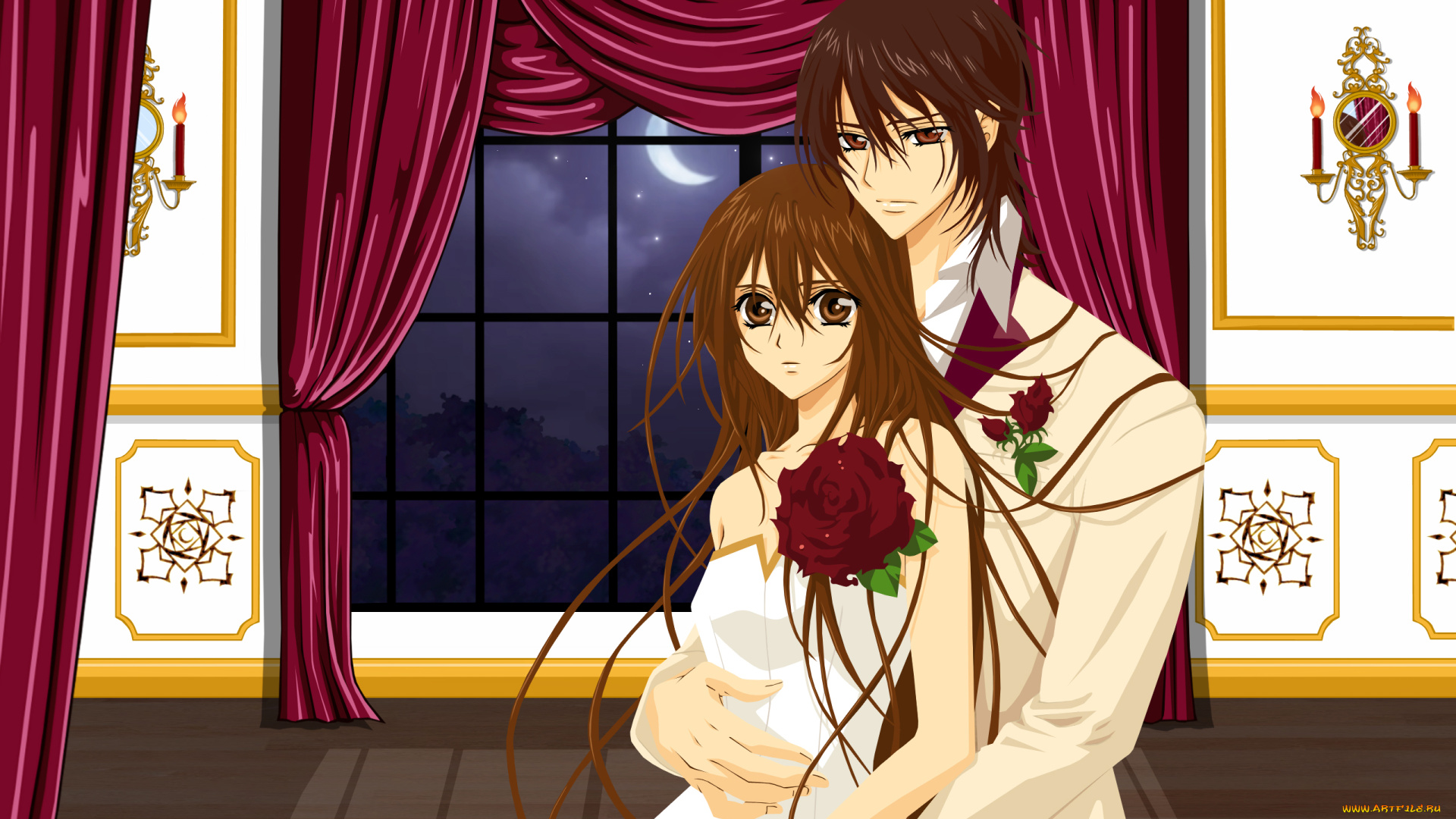 аниме, vampire, knight, vampire, knight